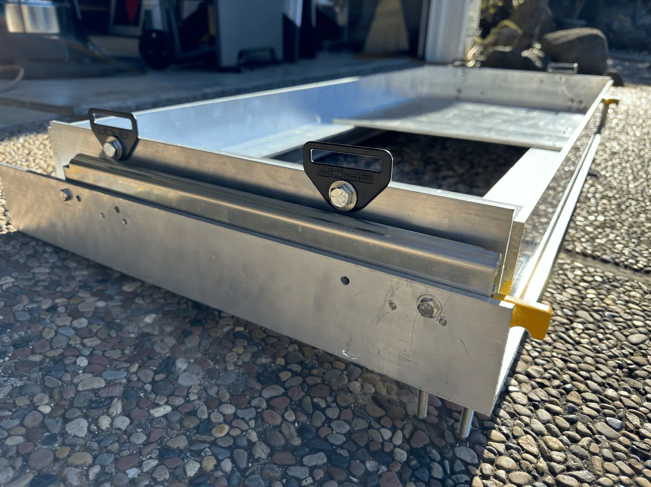 Rivian R1T R1S DIY Aluminum Fridge Slide Project for R1S Screenshot 2023-10-30 16.13.41