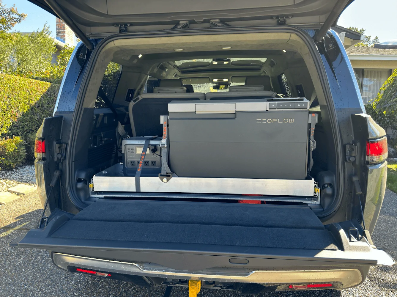 Rivian R1T R1S DIY Aluminum Fridge Slide Project for R1S Screenshot 2023-10-30 16.14.23