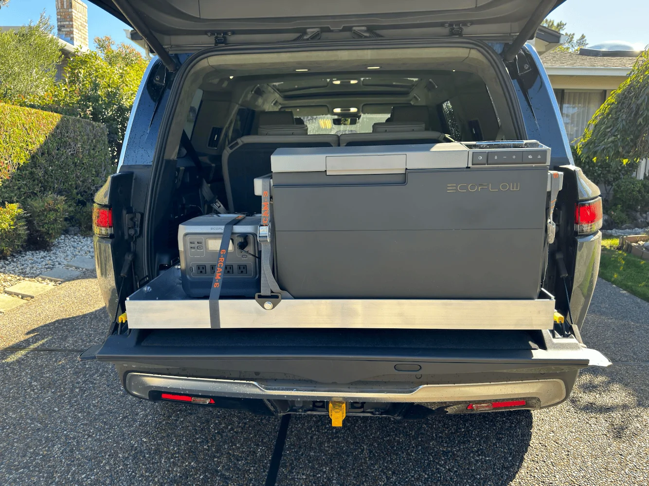 Rivian R1T R1S DIY Aluminum Fridge Slide Project for R1S Screenshot 2023-10-30 16.14.42