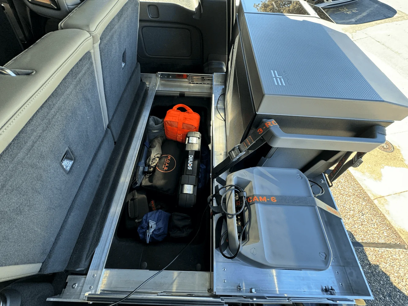 Rivian R1T R1S DIY Aluminum Fridge Slide Project for R1S Screenshot 2023-10-30 16.15.09