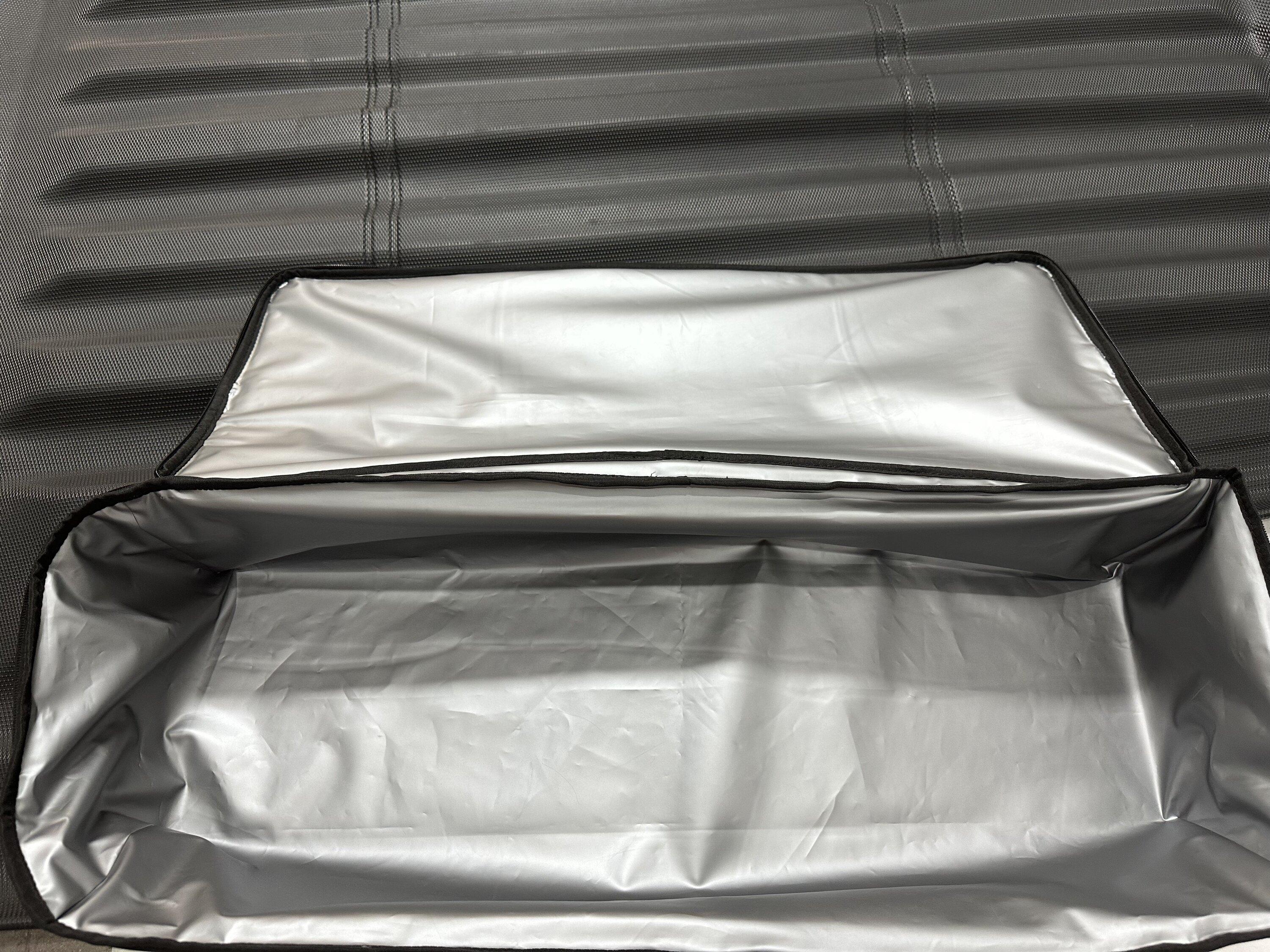 Rivian R1T R1S 【BestEvMod】SAMPLE Test, Frunk Insulated Waterproof Bag and TPE charging port cover 1698744398580
