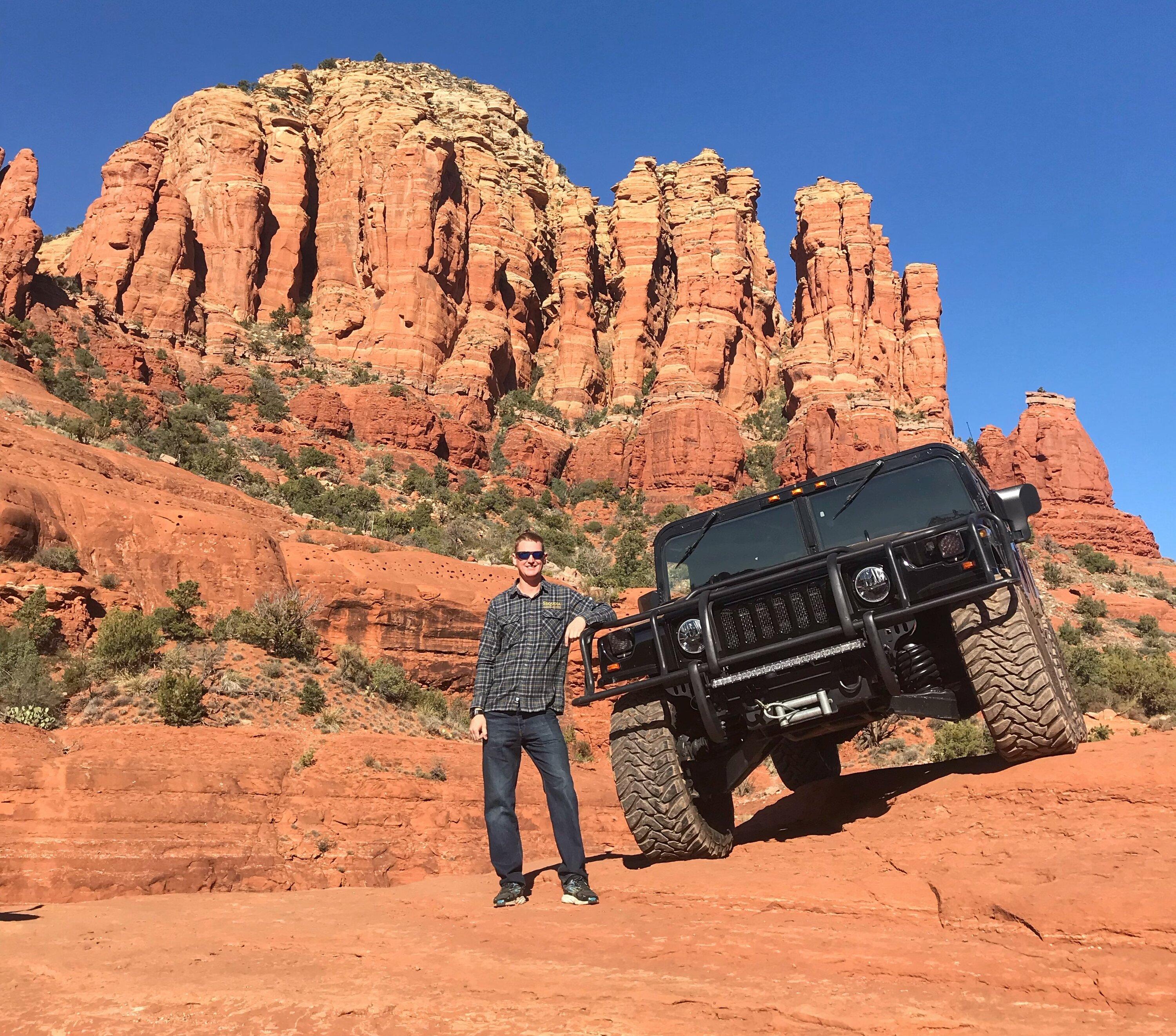 Rivian R1T R1S AZ Rivians take over Sedona and Broken Arrow Trail IMG_1042