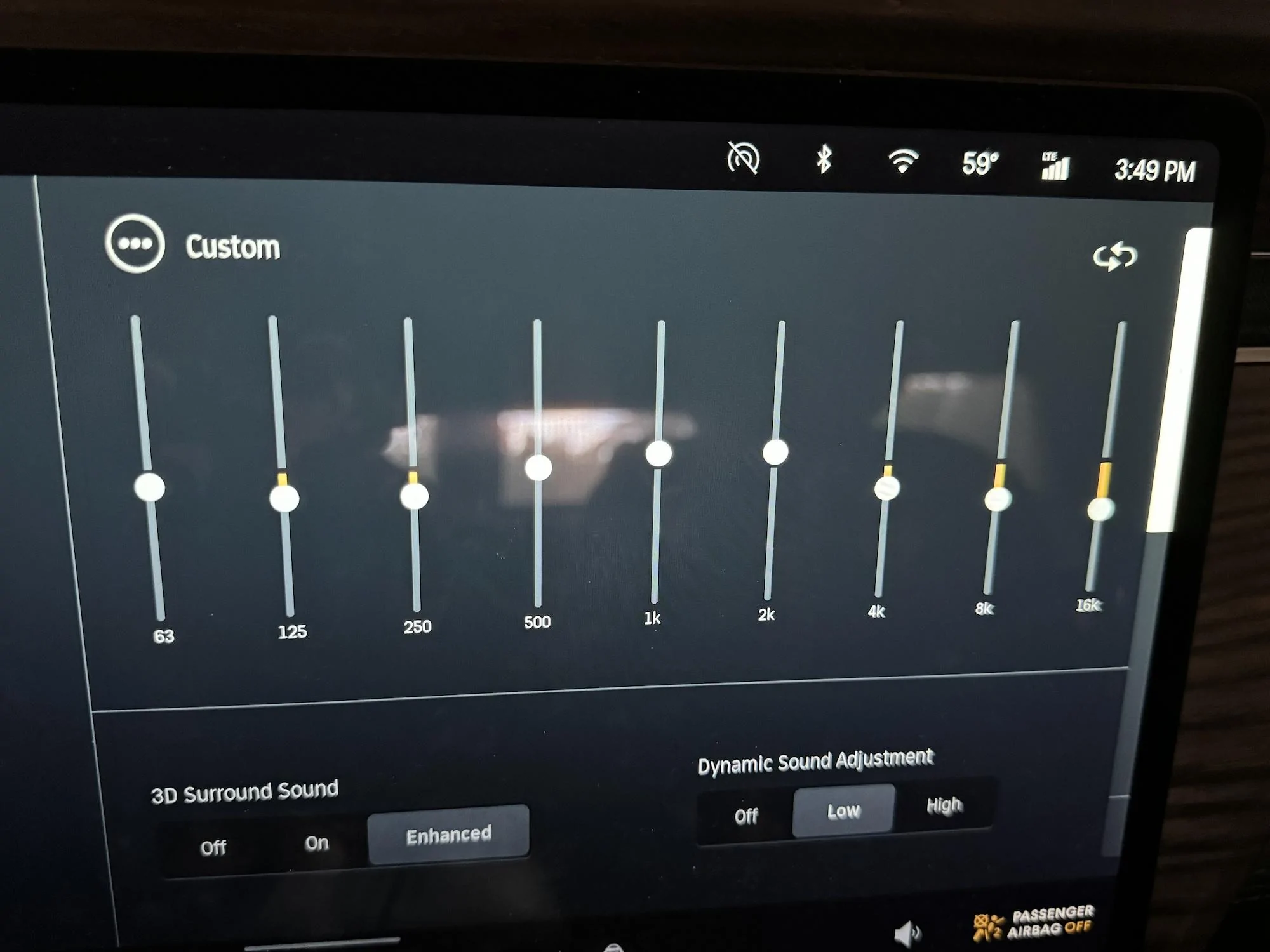 Rivian R1T R1S Best stereo sound settings -- post yours! IMG_5231