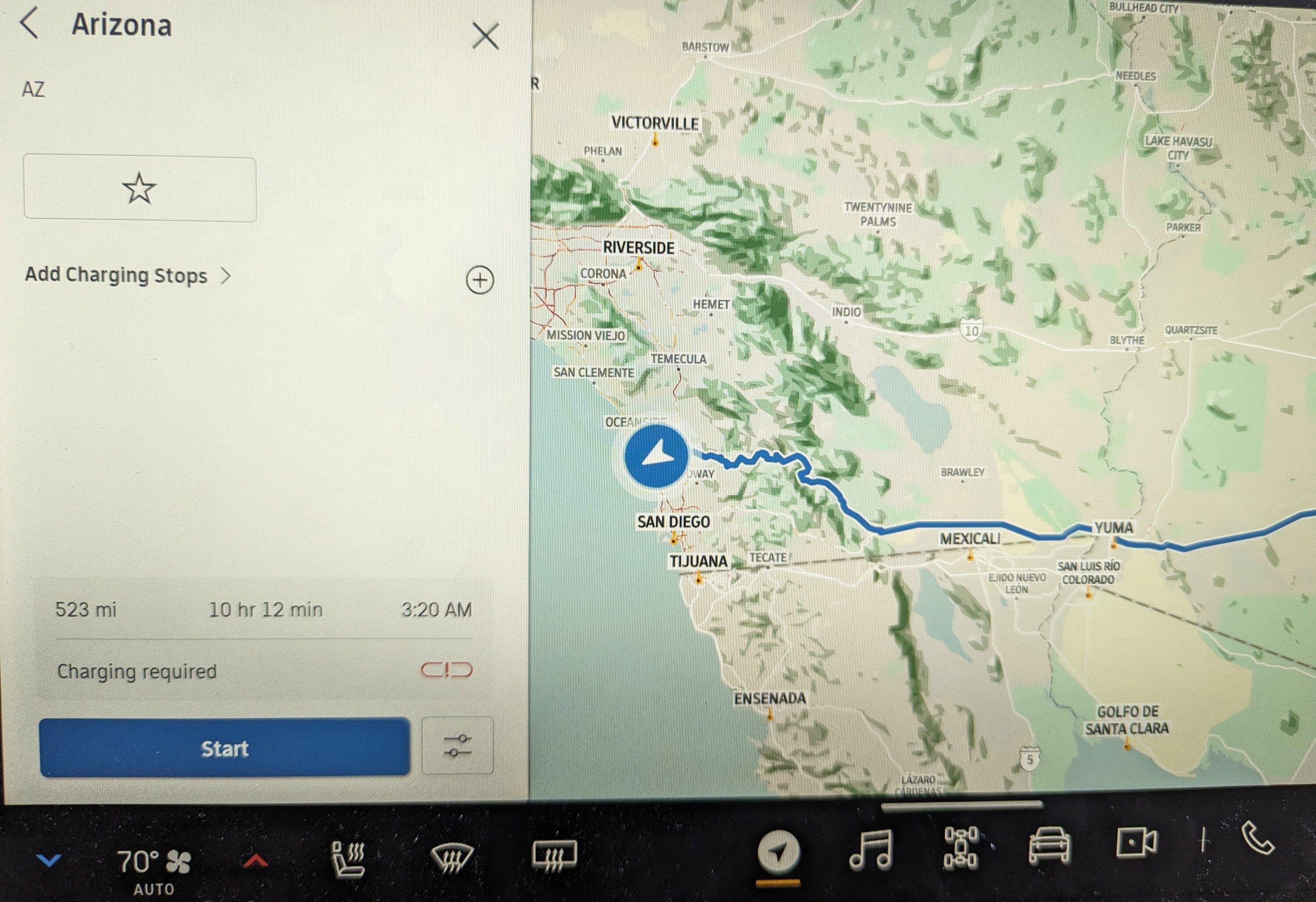 Rivian R1T R1S HELP! Can I use Nav without it forcing charging stops PXL_20231103_000825481