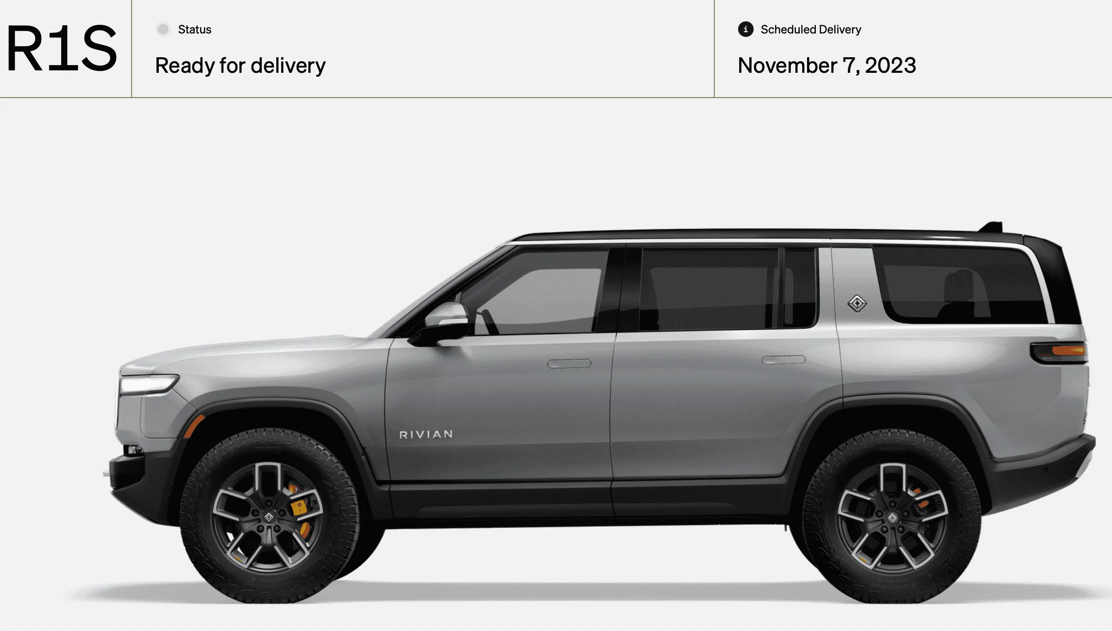 Rivian R1T R1S Feeling Ghosted by Rivian Customer Support Screenshot 2023-11-03 at 1.23.35 PM