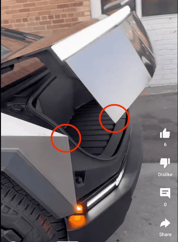 Rivian R1T R1S Is this a frunk for ants? Screenshot 2023-11-03 at 2.15.49 PM
