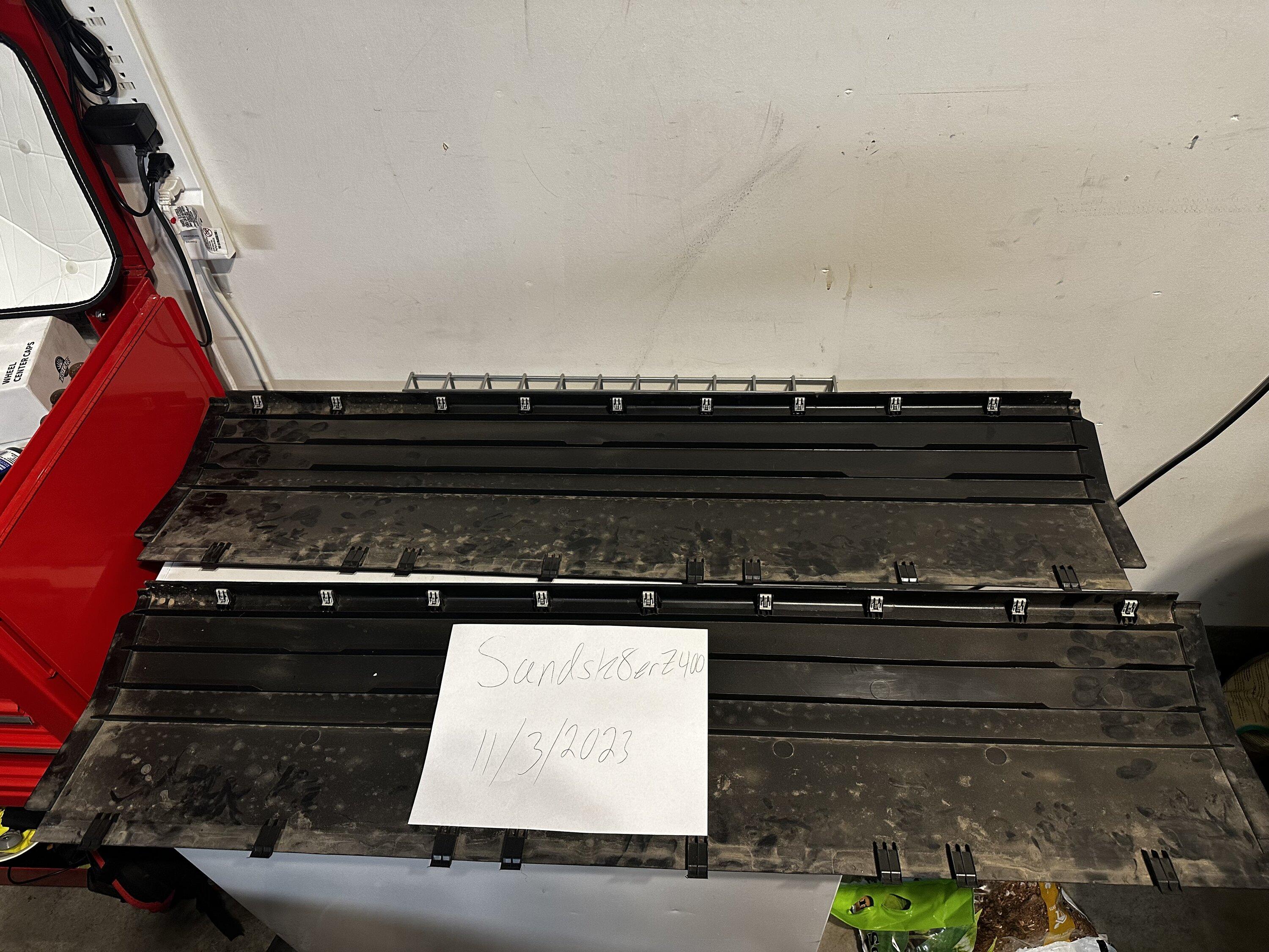Rivian R1T R1S 1EV Jack Pucks and misc plastic undershield pieces IMG_6566