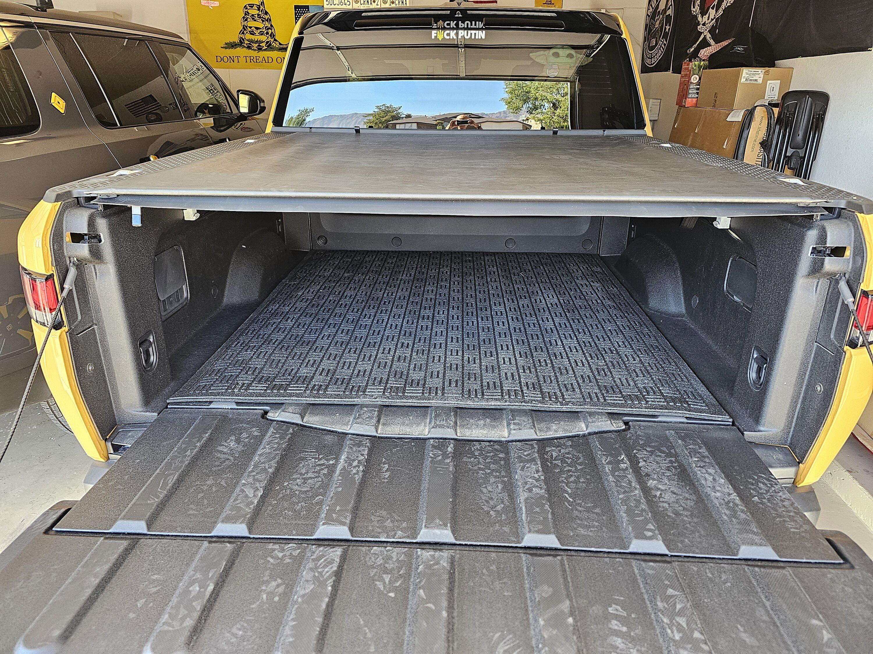 Rivian R1T R1S 11/3 Manual Tonneau Cover Update 20231104_115515