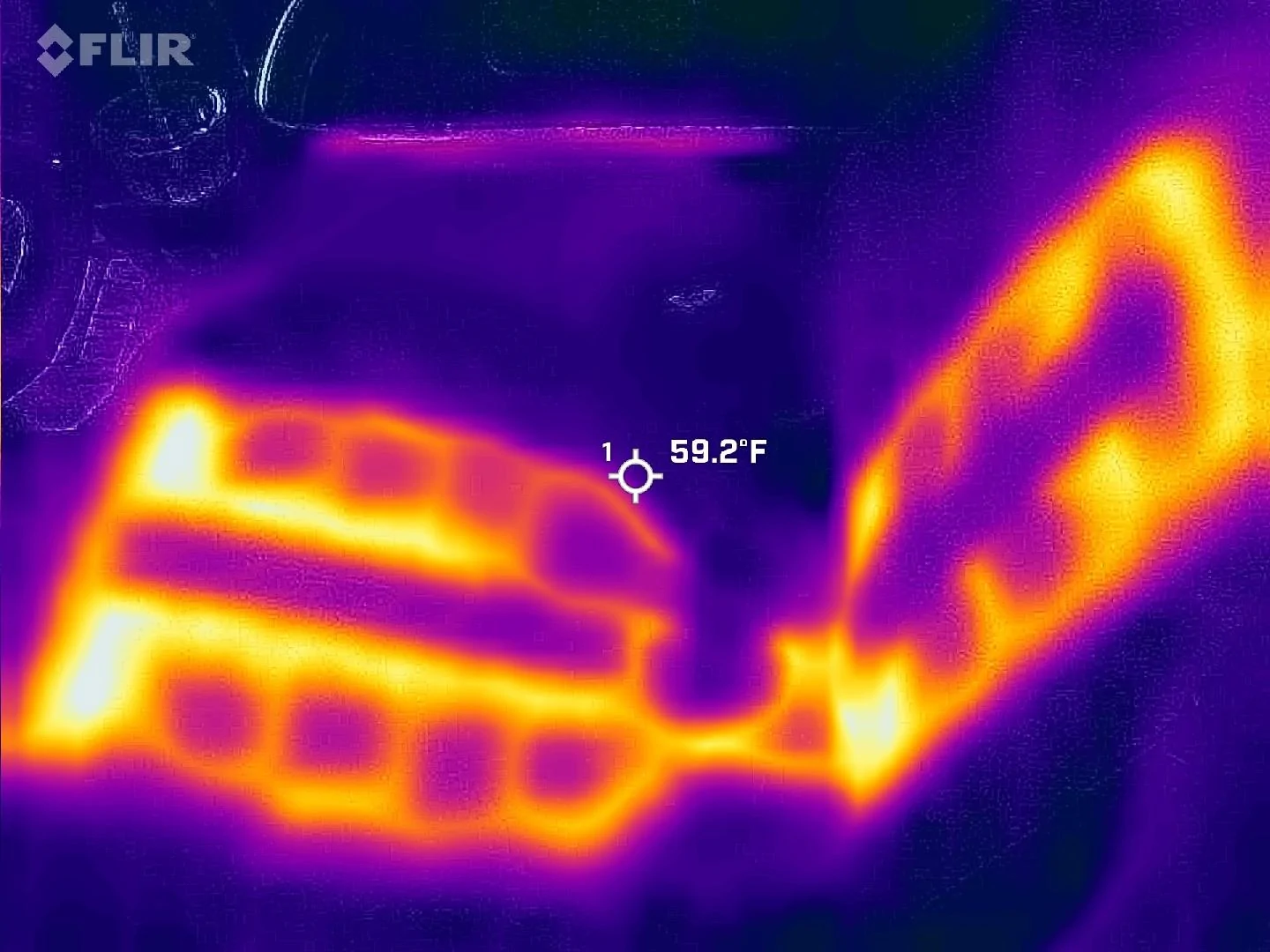 Rivian R1T R1S Heated steering wheel update needed FLIR_20231104_062556_860