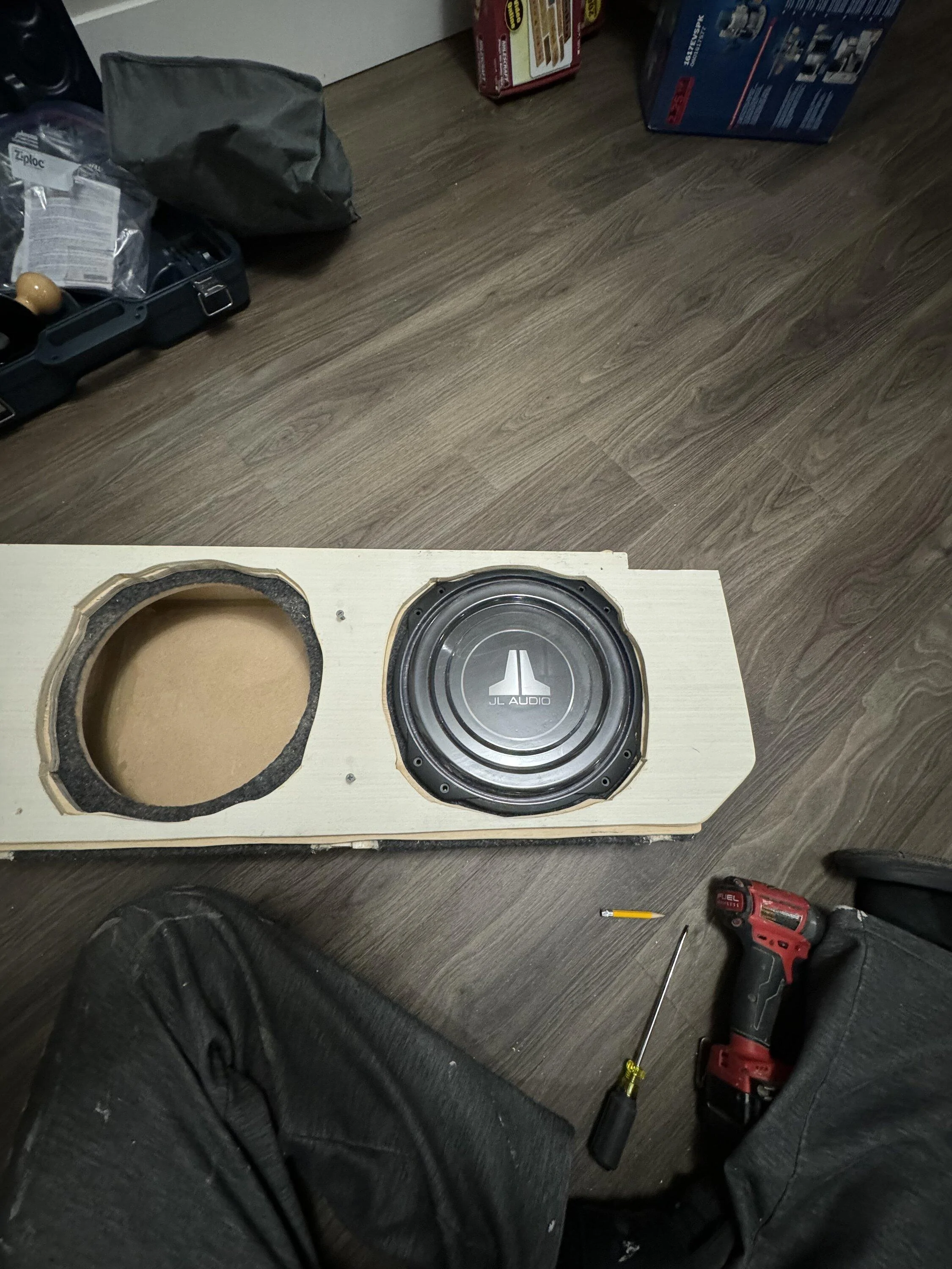 Rivian R1T R1S R1T aftermarket market subwoofer dual 10 IMG_5740