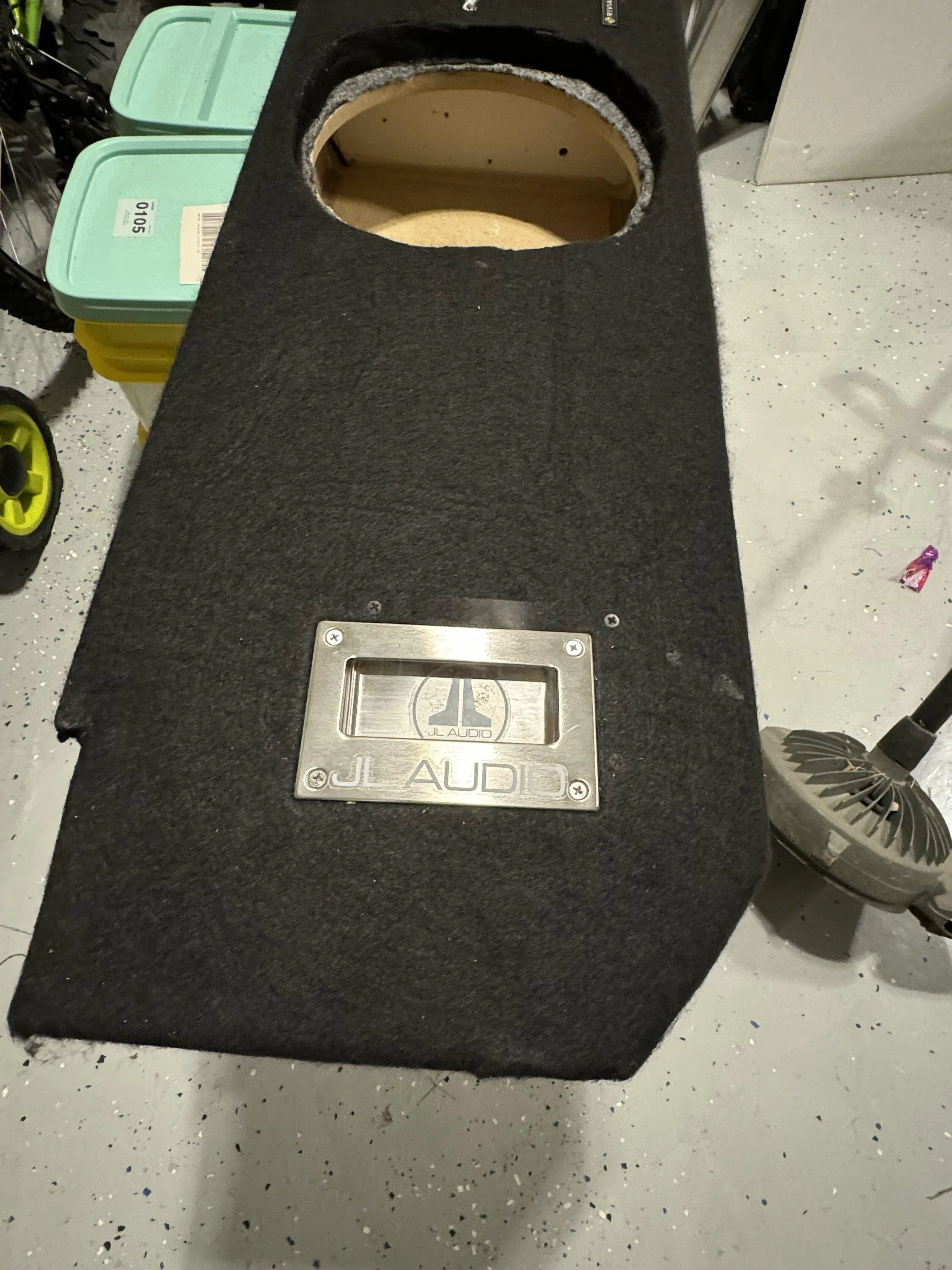 Rivian R1T R1S R1T aftermarket market subwoofer dual 10 IMG_5745