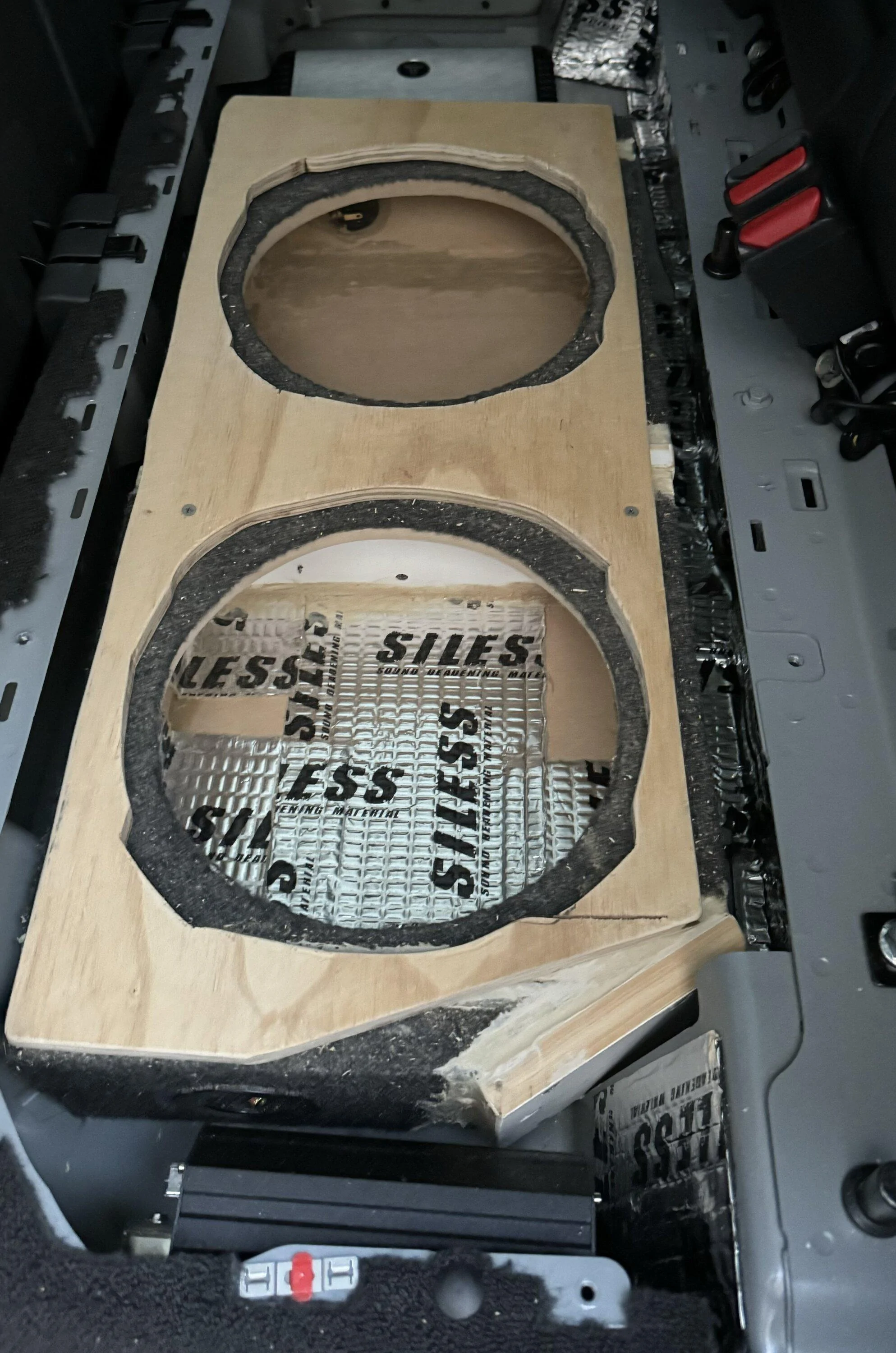 Rivian R1T R1S R1T aftermarket market subwoofer dual 10 IMG_5737