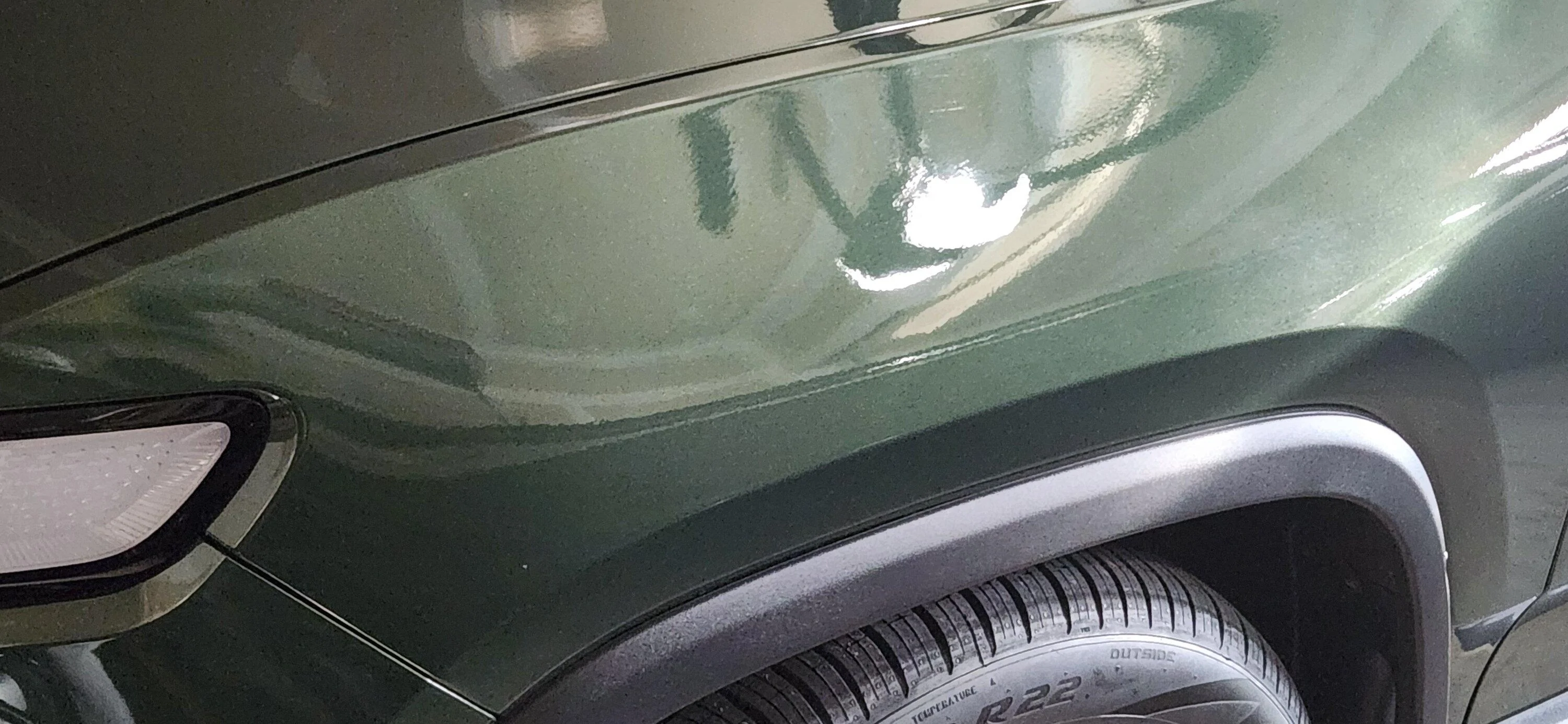 Rivian R1T R1S Took delivery. Bad Orange Peel. 20231027_163956
