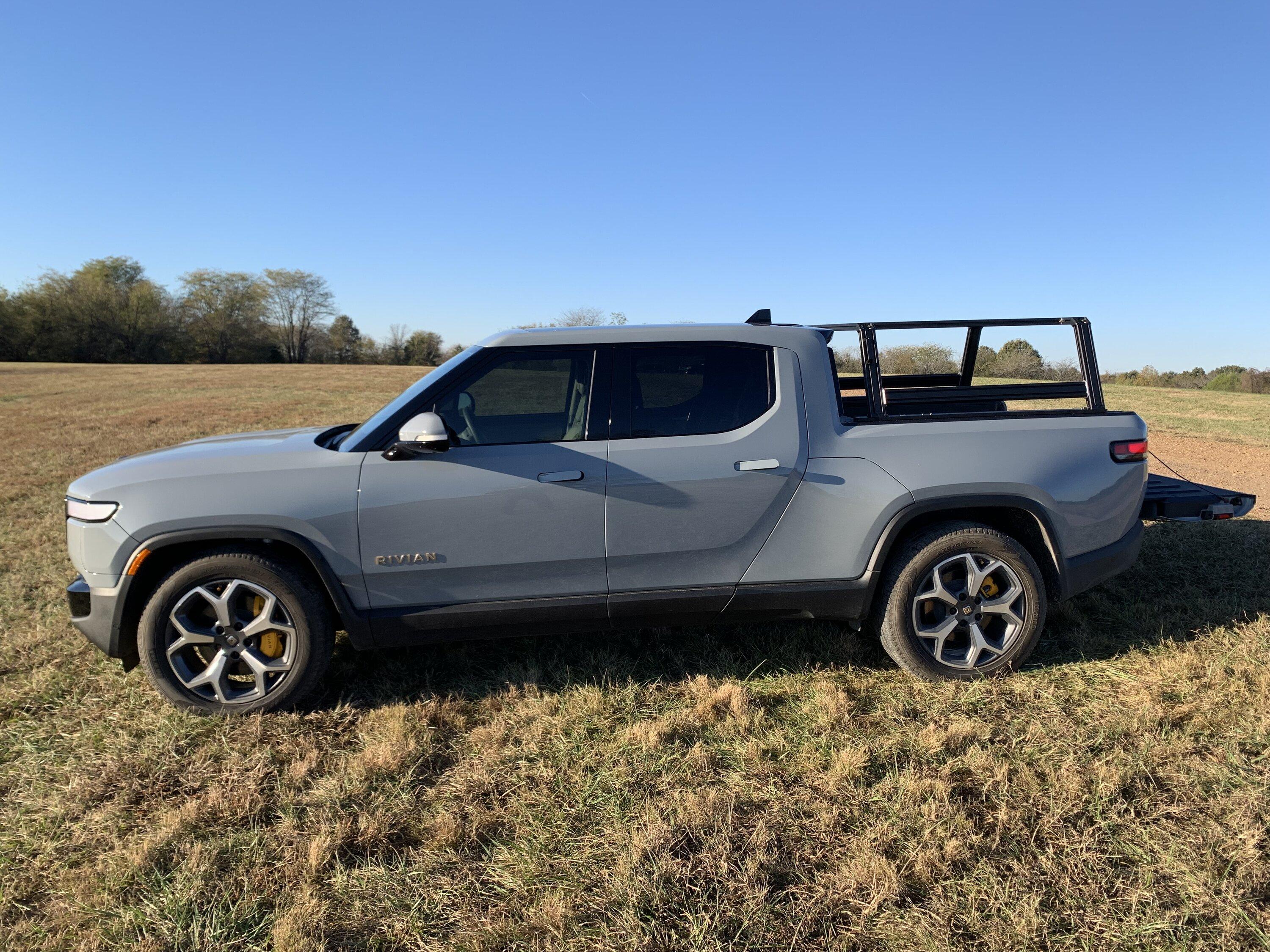 Rivian R1T R1S Bed Rack options from Xtrusion Overland IMG_4405