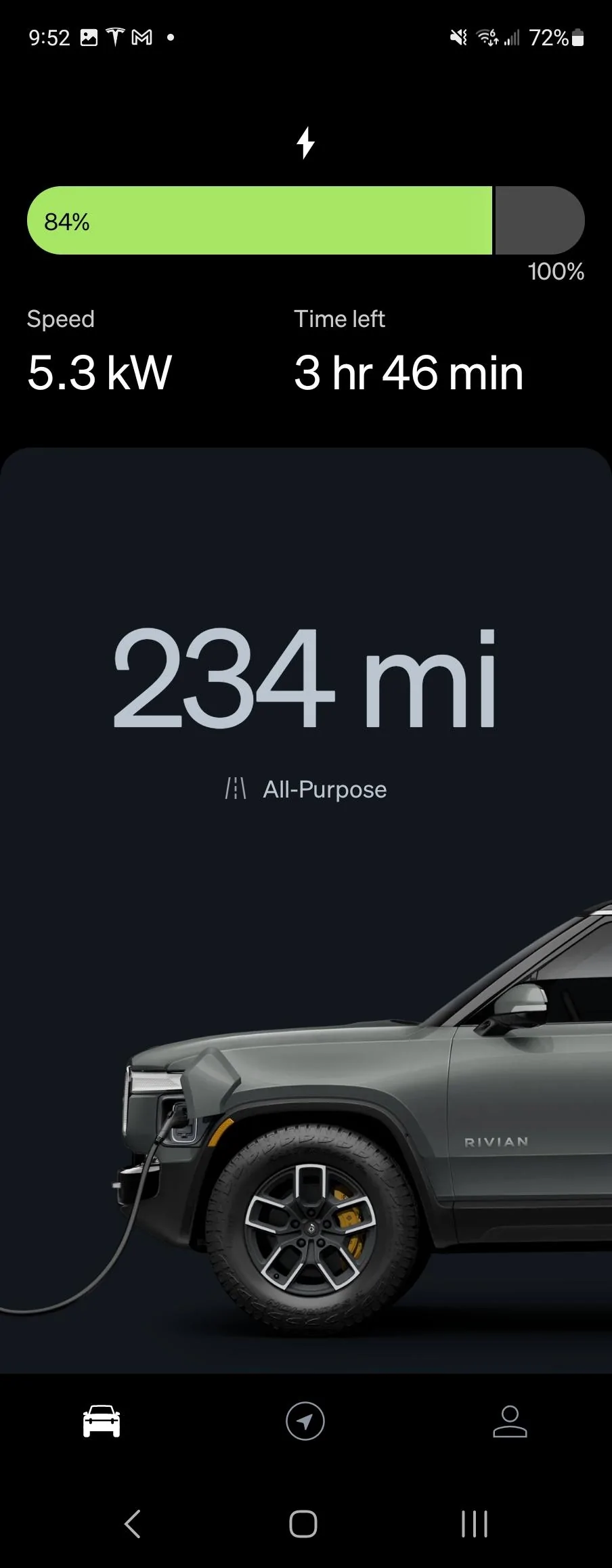 Rivian R1T R1S Did the .20 large pack range update get rolled back? Screenshot_20231107_095227_Rivian