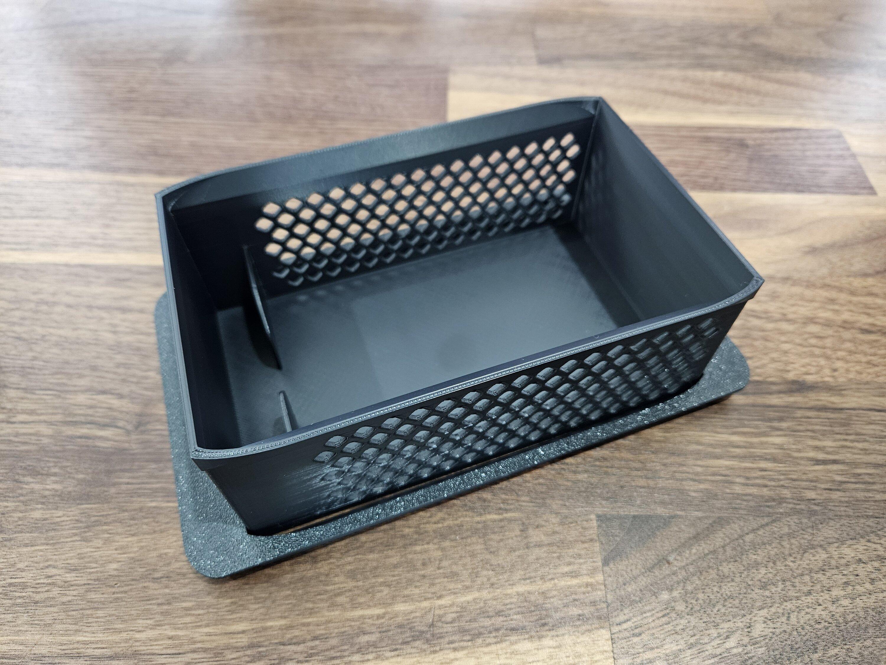Rivian R1T R1S NEW - OpenSourceEV Parts Center Console Organizer - Generation 3 20231029_163312