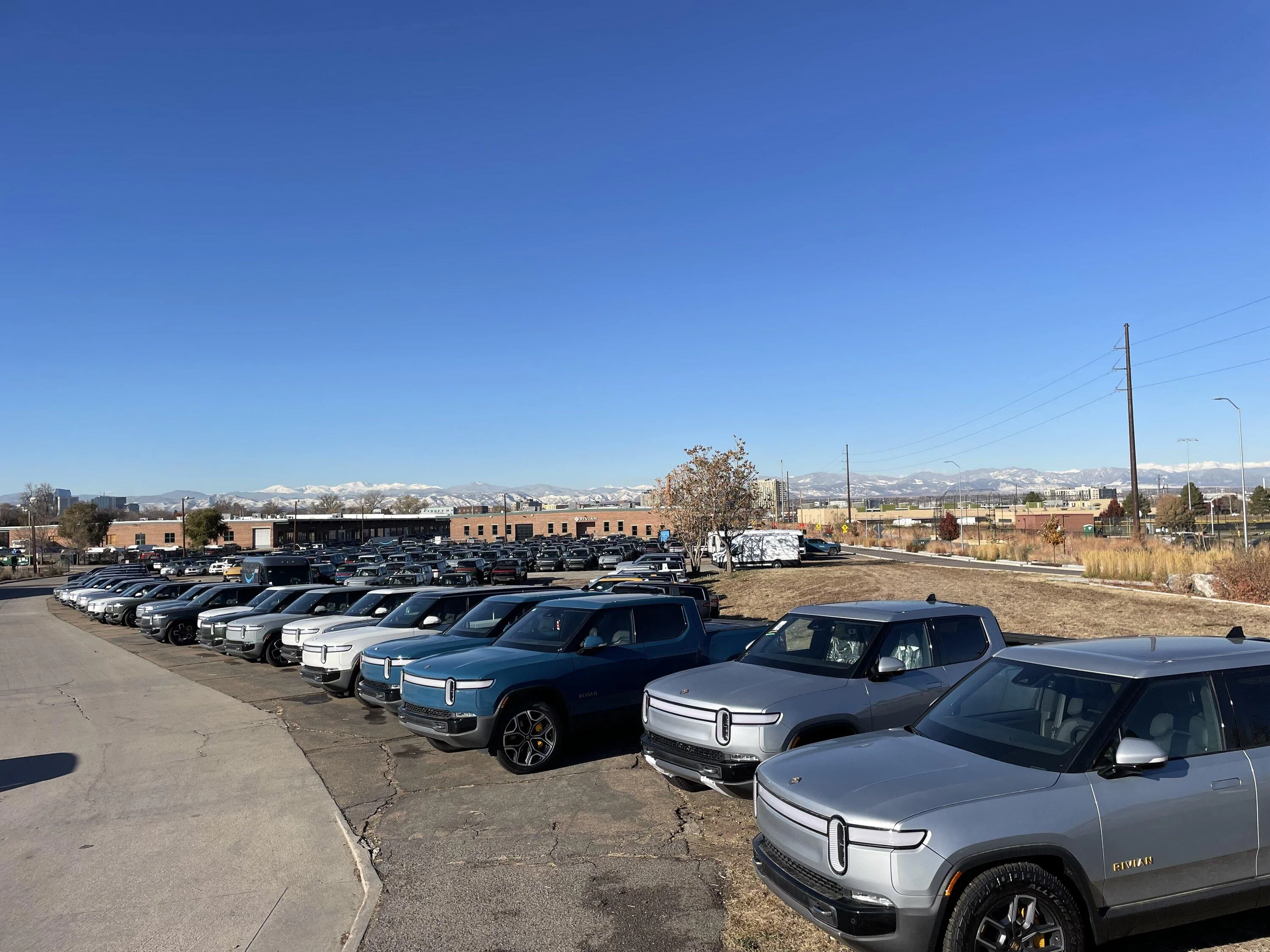 Rivian R1T R1S Rivian Vehicle Ramp Up is Evident // Denver RSC IMG_3985