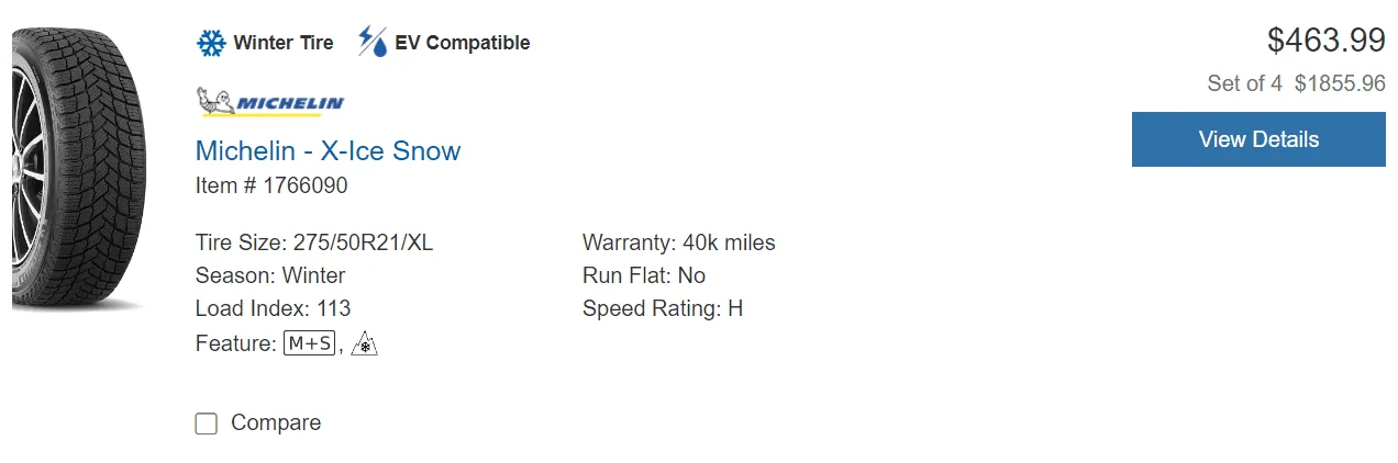 Rivian R1T R1S Snow tires recommendations? 1699581032315
