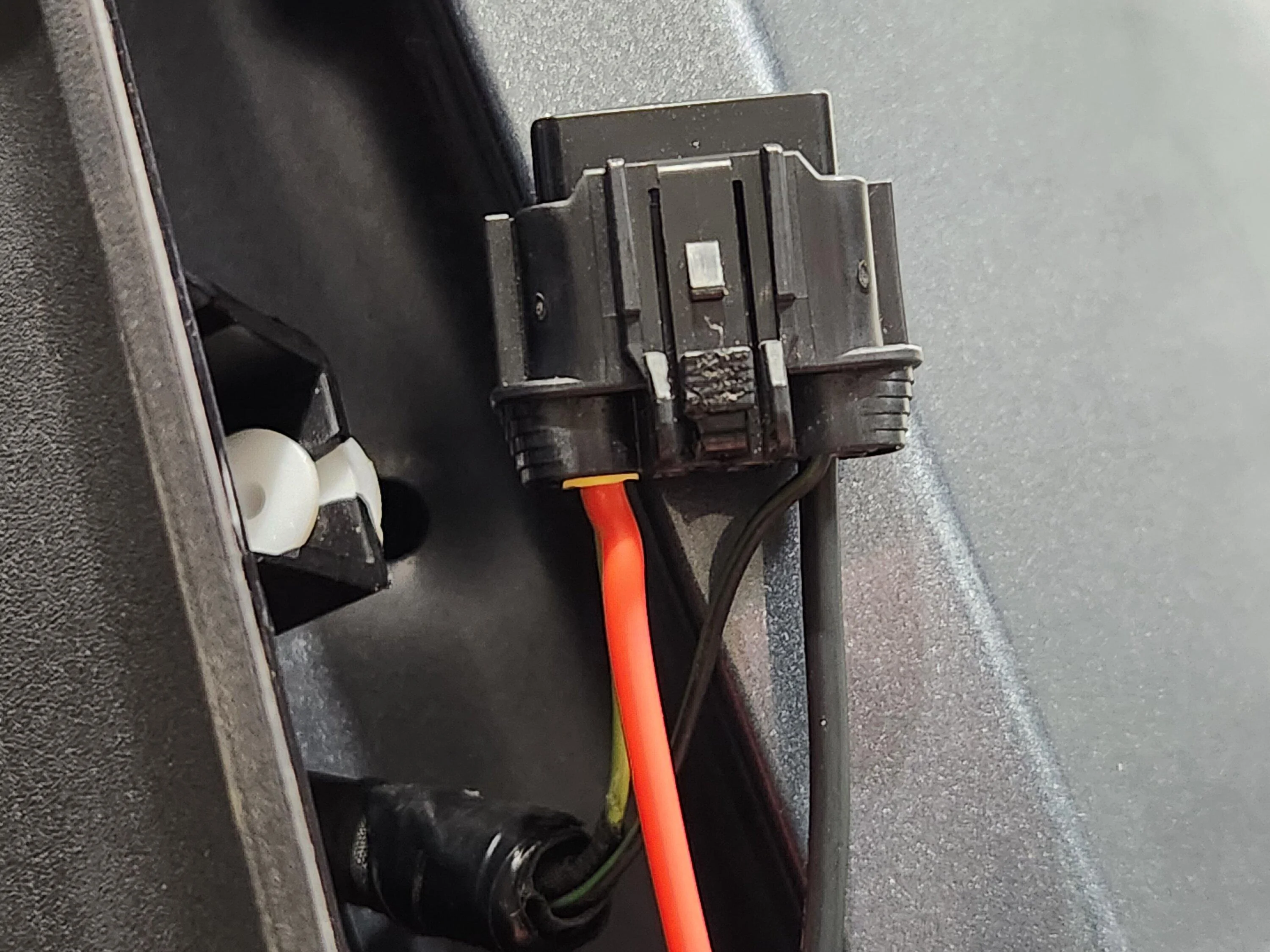 Rivian R1T R1S Tutorial / DIY Guide - Installing 12v Outlet in Frunk 20231108_155014