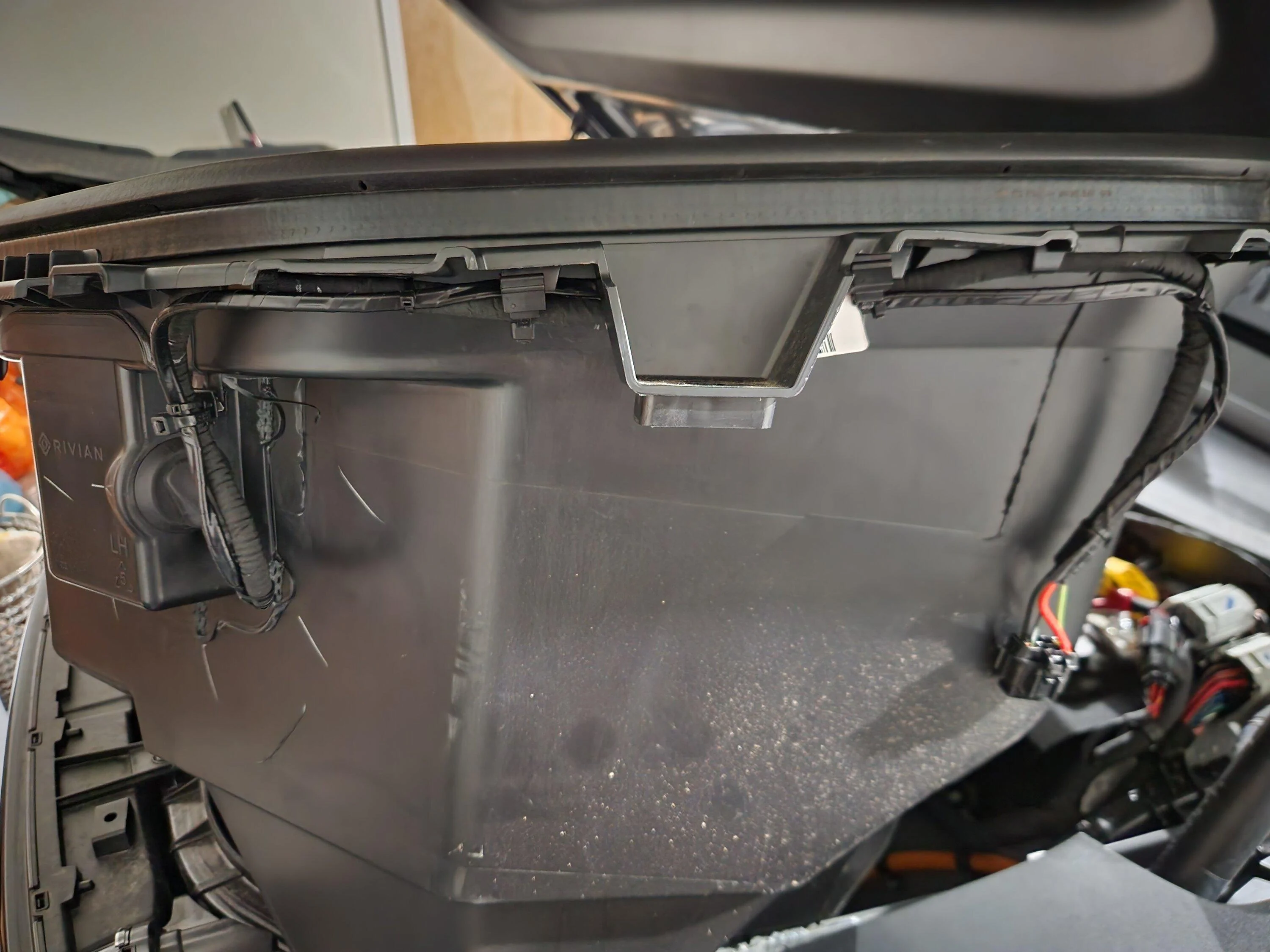 Rivian R1T R1S Tutorial / DIY Guide - Installing 12v Outlet in Frunk 20231109_230410