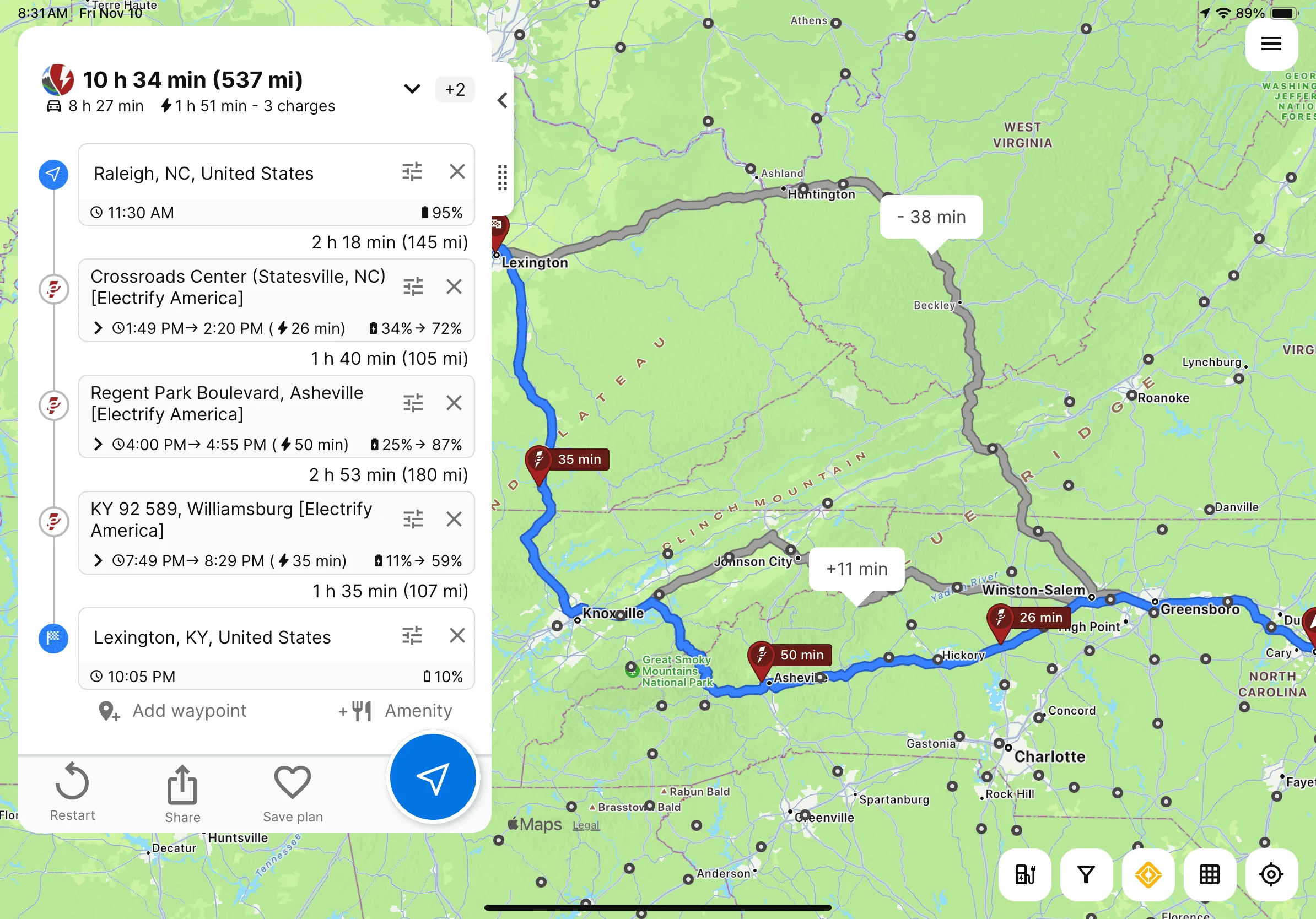 Rivian R1T R1S ABRP Can’t Calculate Route? IMG_3464