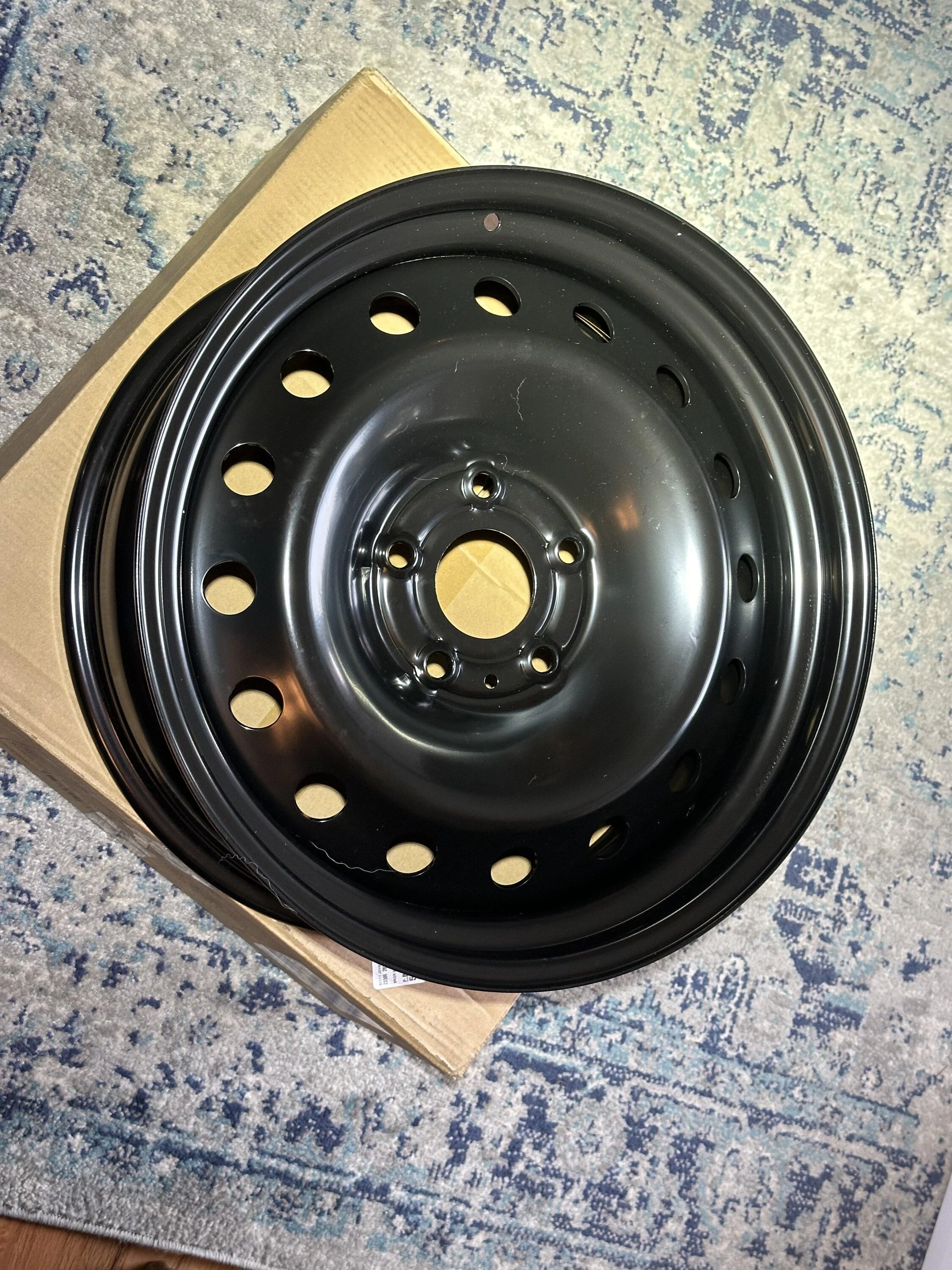 Rivian R1T R1S Affordable Winter Wheels Setup: Ram 2363 IMG_0894