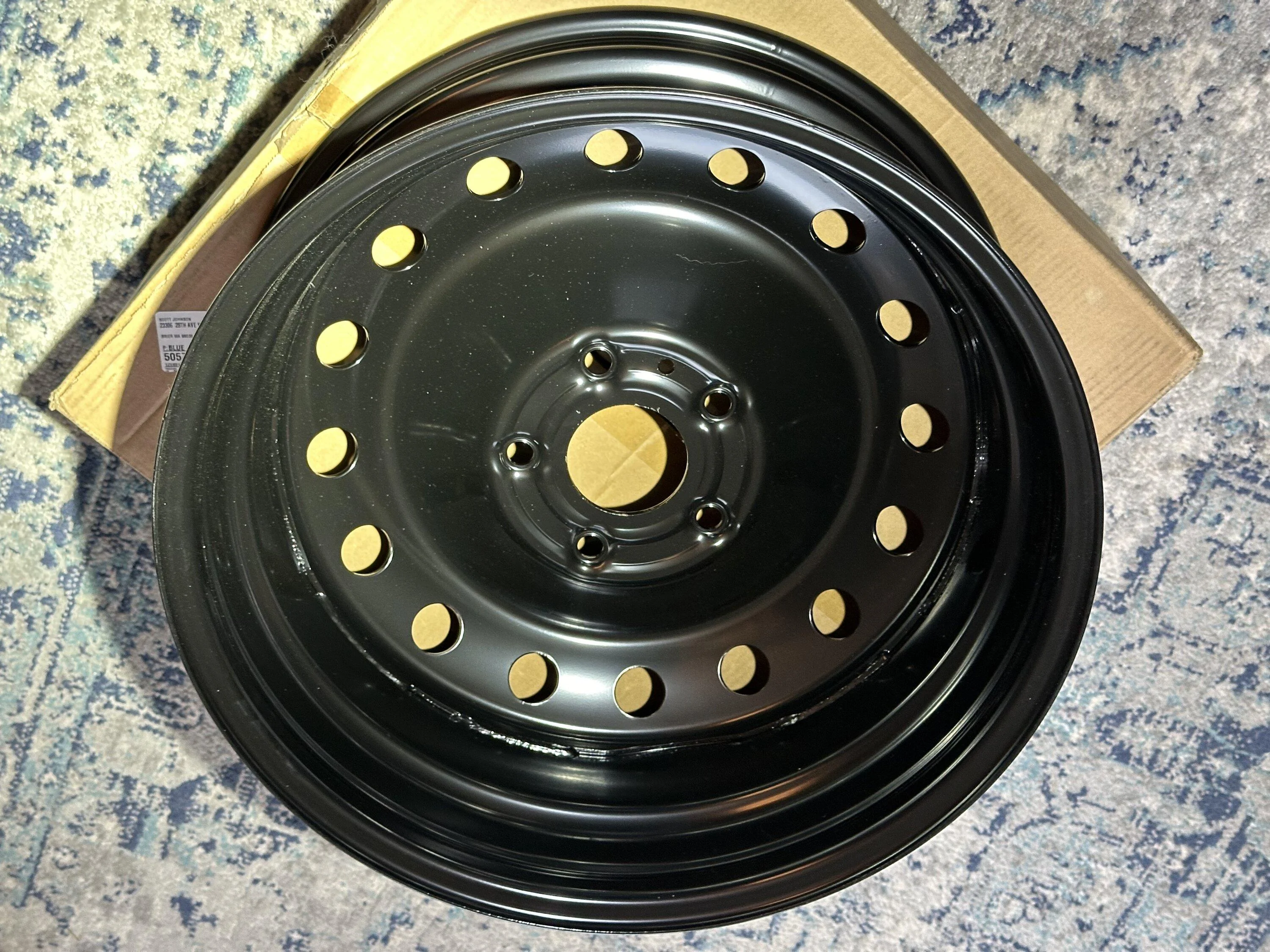 Rivian R1T R1S Affordable Winter Wheels Setup: Ram 2363 IMG_0895