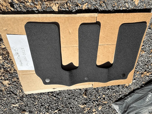 Rivian R1T R1S R1S chilewich floor mats IMG_2203