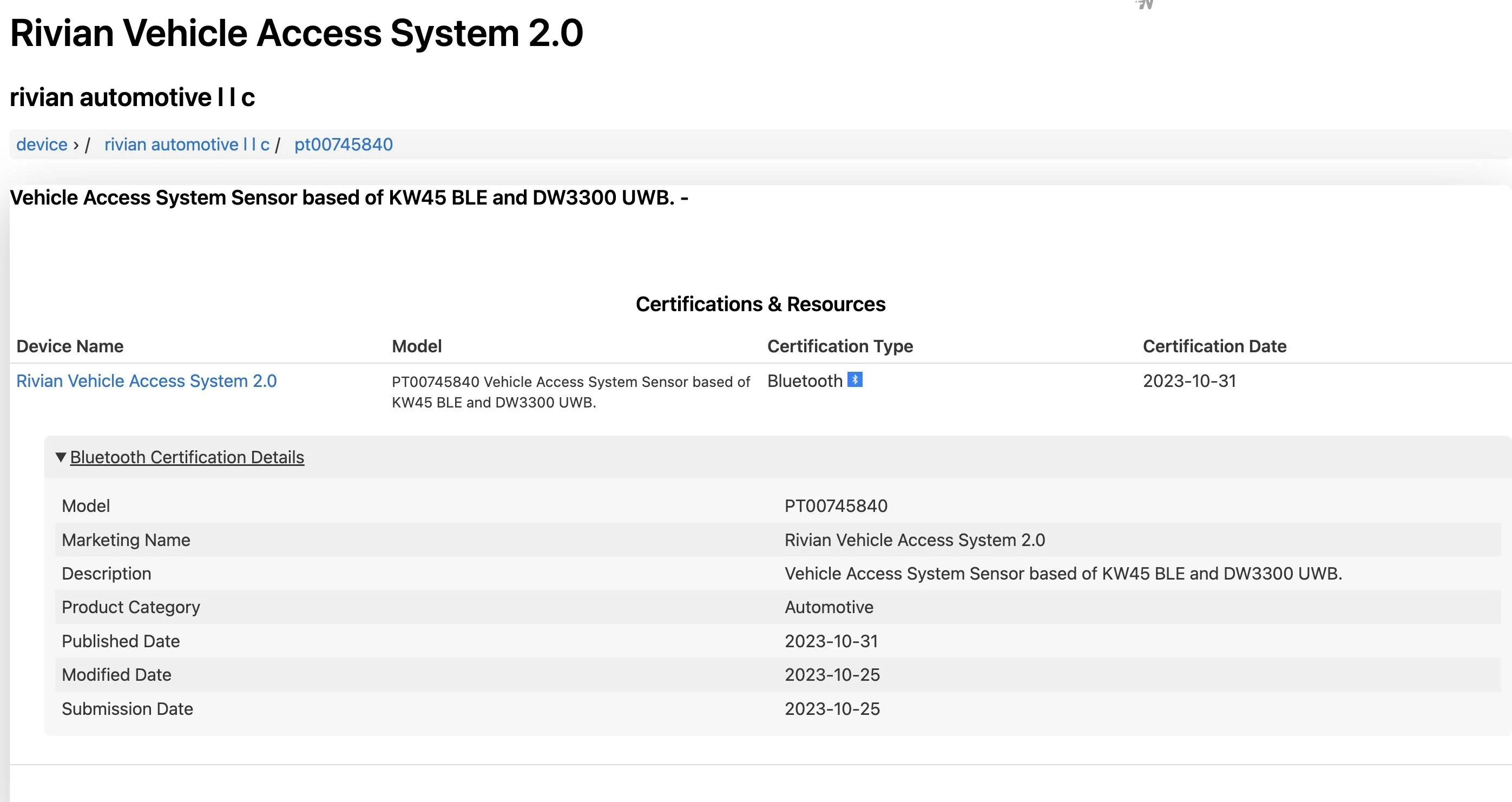 Rivian R1T R1S "Rivian Vehicle Access System 2.0" is coming? Screenshot 2023-11-14 at 1.52.17 PM