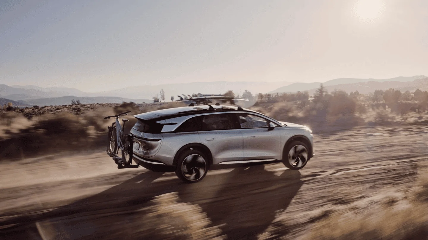 Rivian R1T R1S Lucid Gravity Reveal 1700160344475