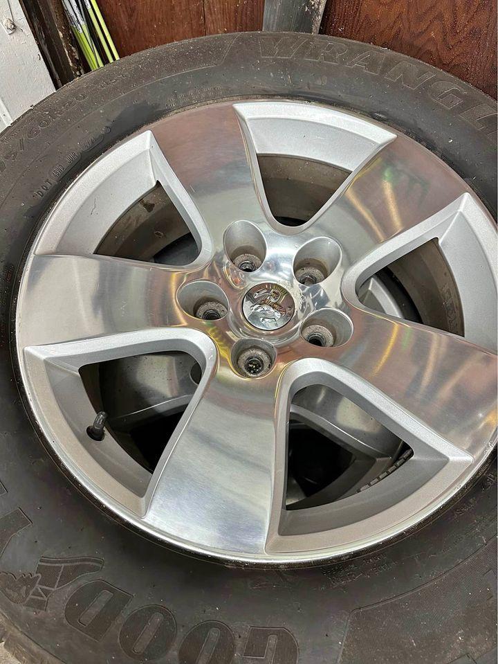 Rivian R1T R1S Affordable Winter Wheels Setup: Ram 2363 IMG_0074