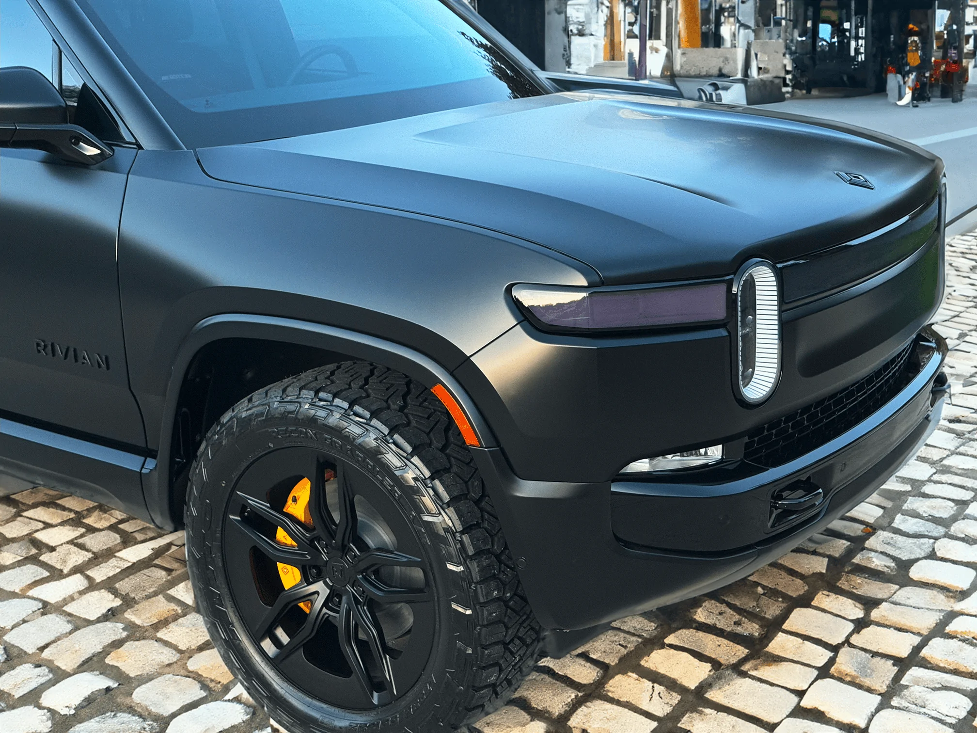 Rivian R1T R1S Project Midnight R1T Front passenger in paris small
