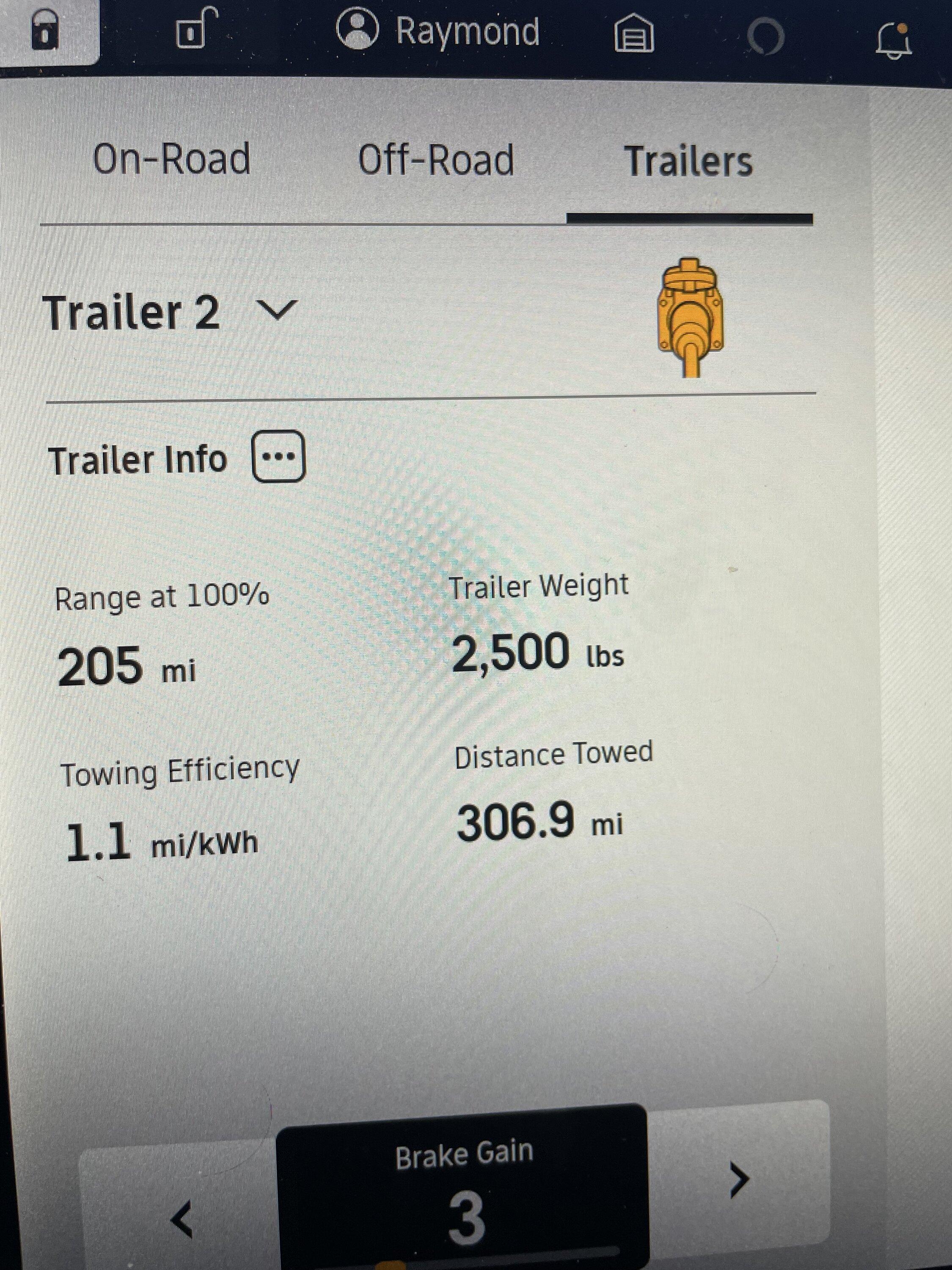Rivian R1T R1S My initial results with new Tow Mode IMG_3623