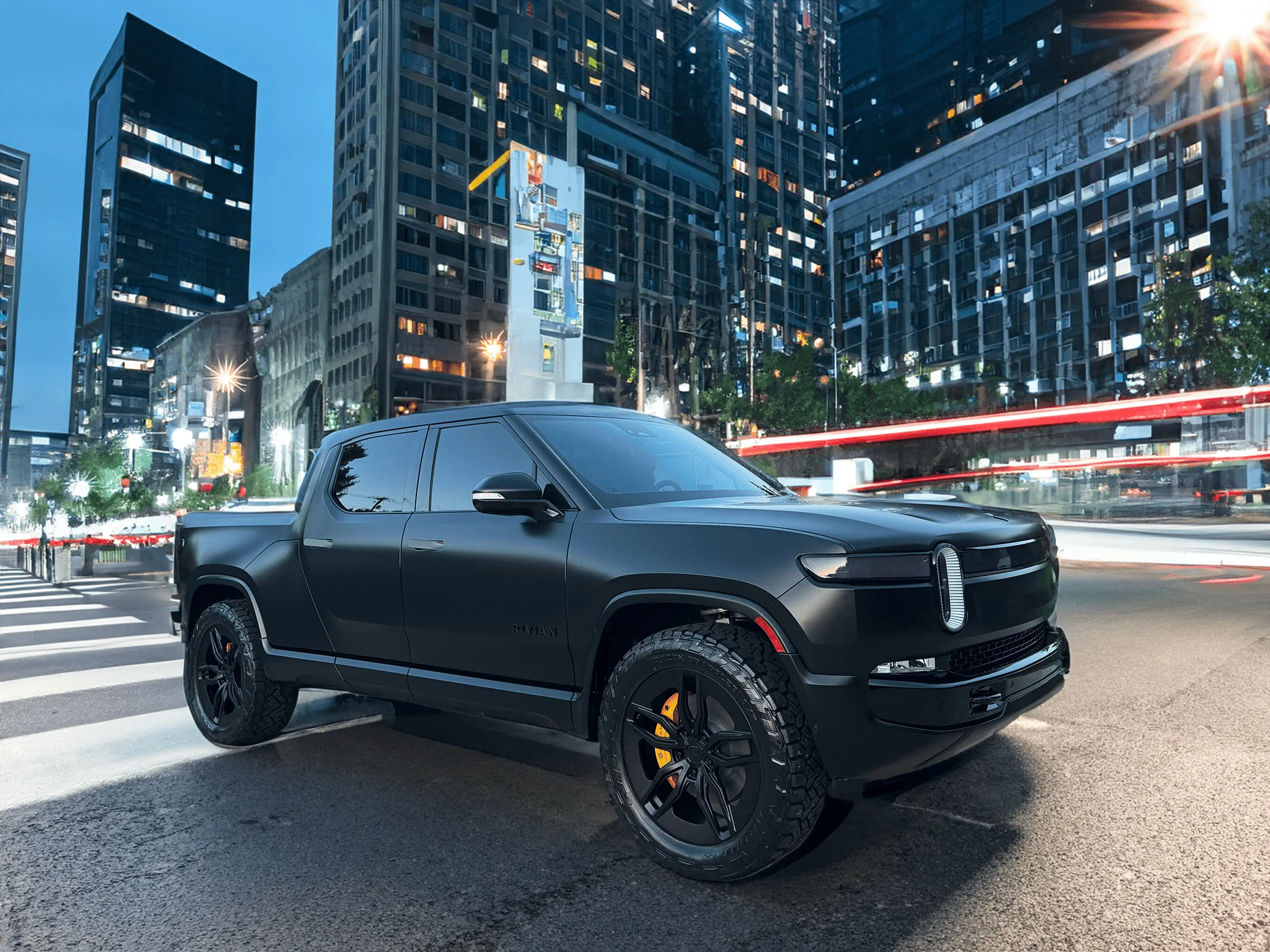Rivian R1T R1S Project Midnight R1T City 2 small