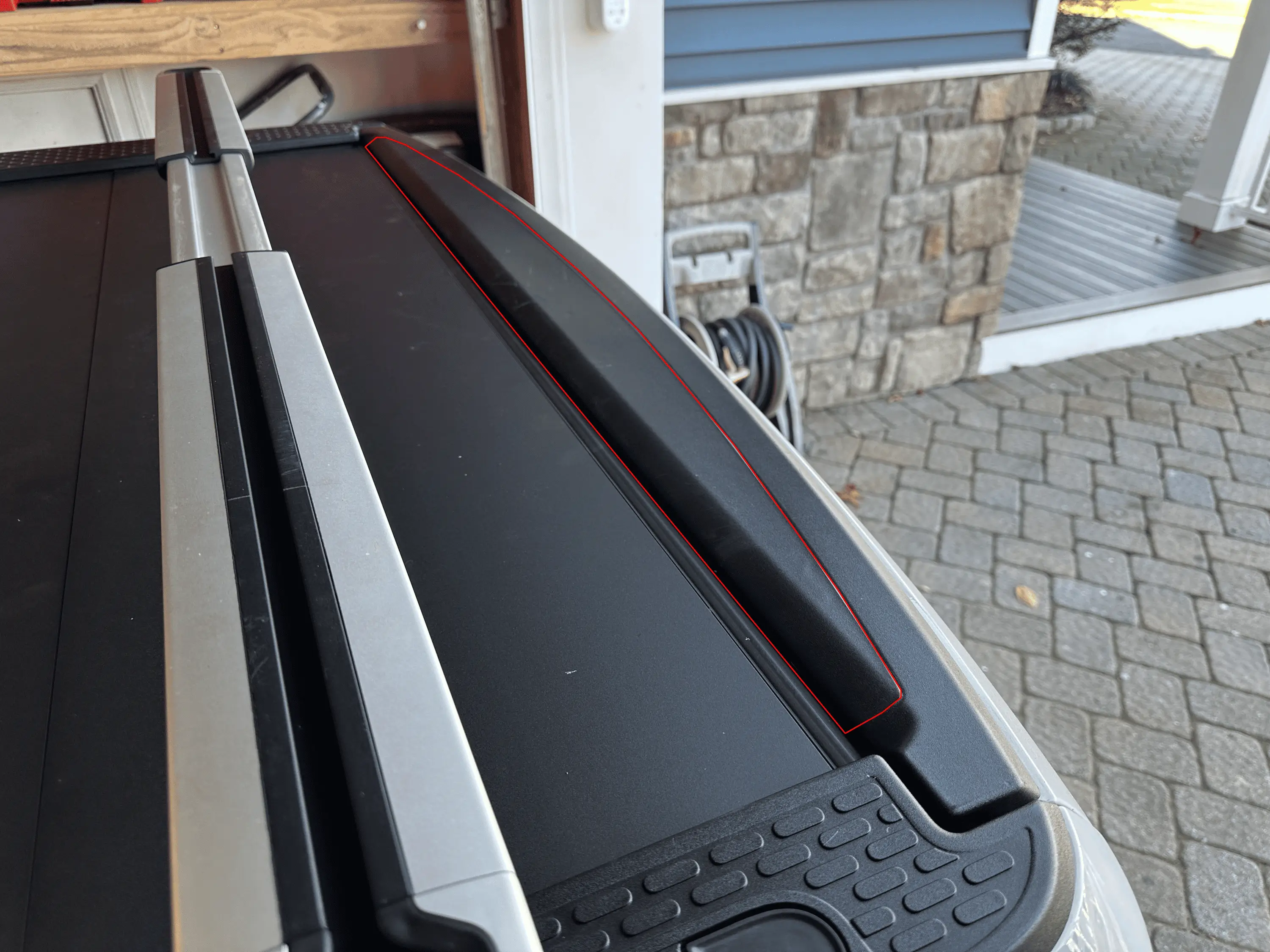 Rivian R1T R1S Wrap for tailgate edge 1700432731865