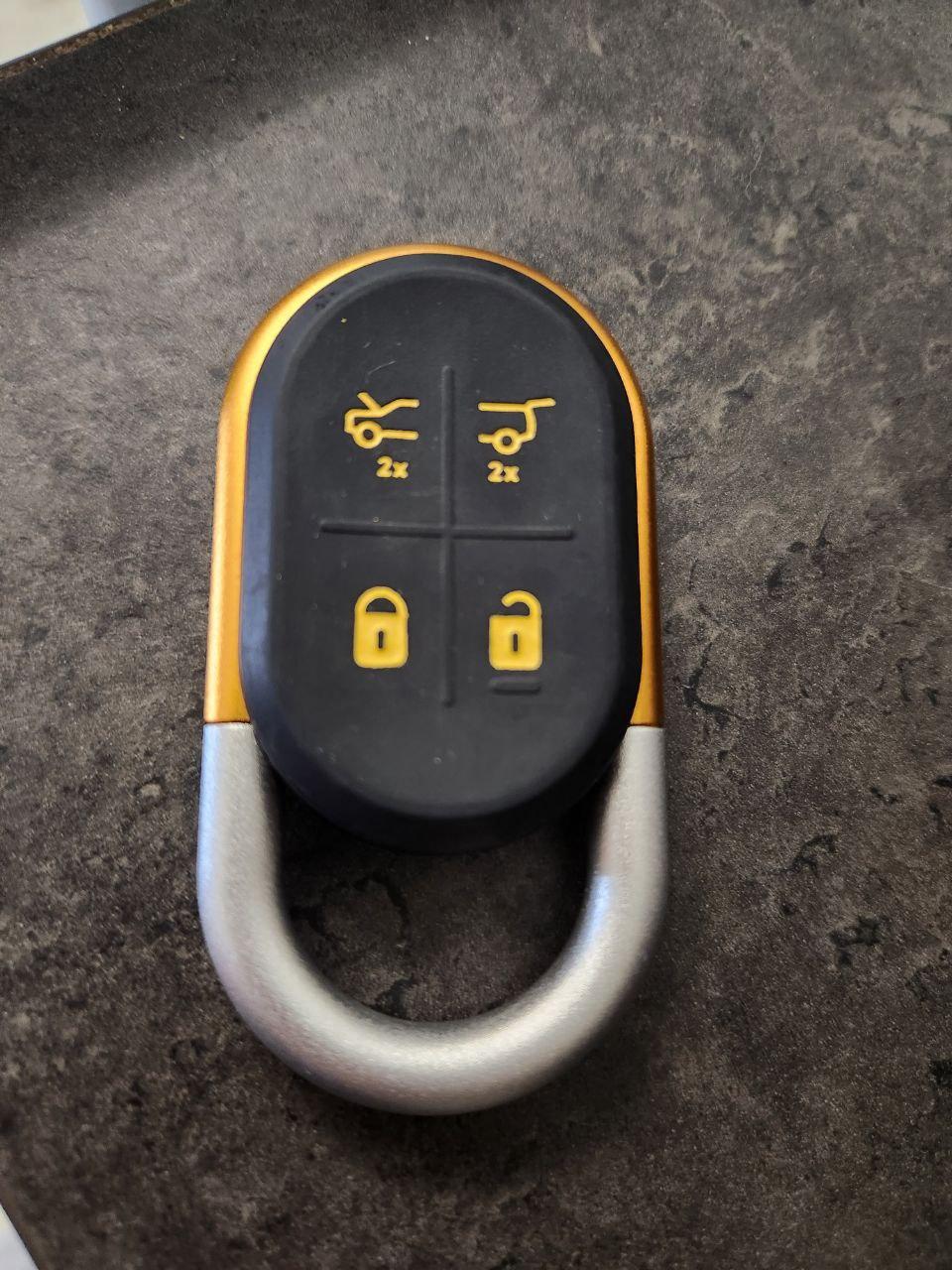 Rivian R1T R1S Painted / Colored Key Fob Buttons... so simple, HUGE difference. RJ take notes pls. msg417375362-351759