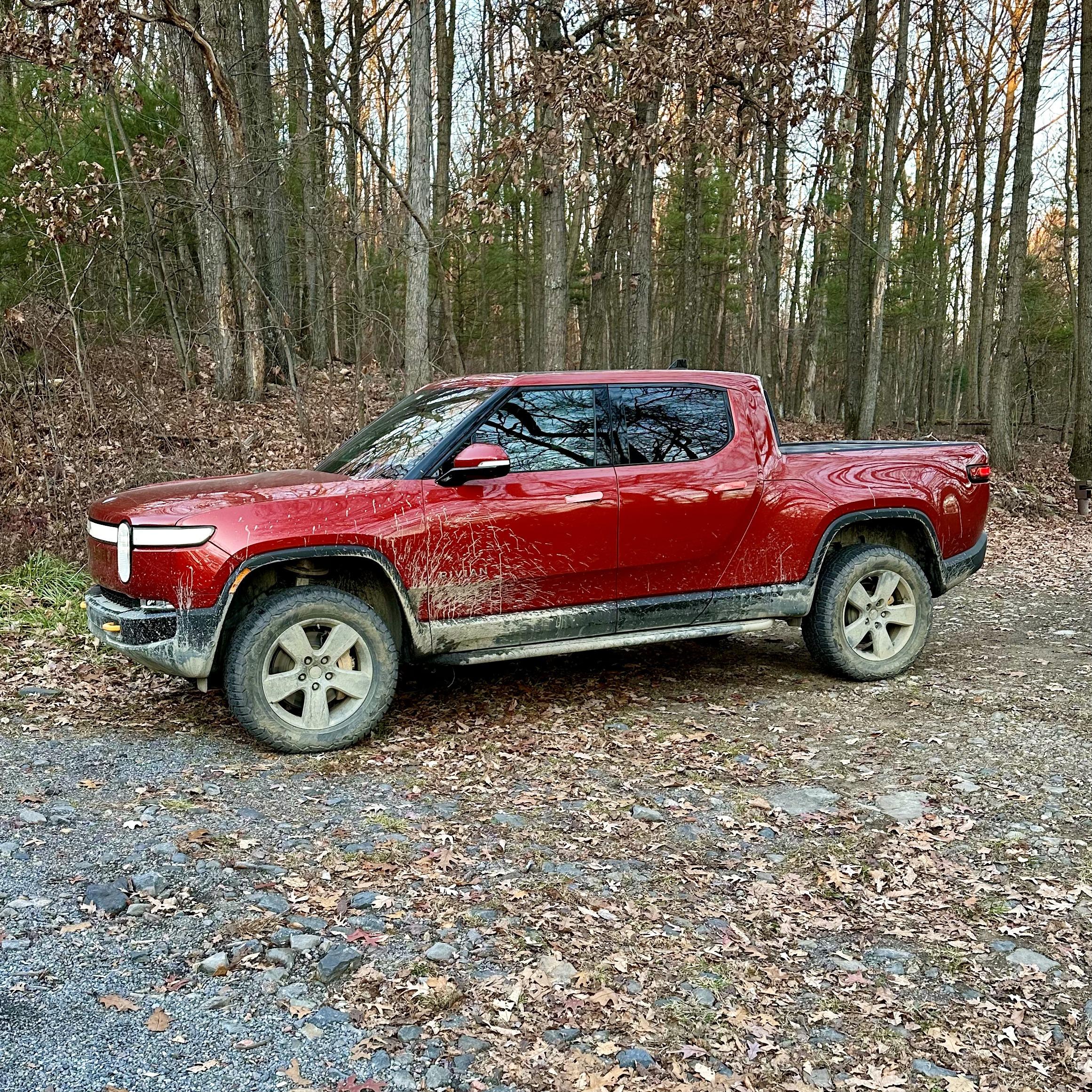 Rivian R1T R1S Affordable Winter Wheels Setup: Ram 2363 20231118_212911368_iOS
