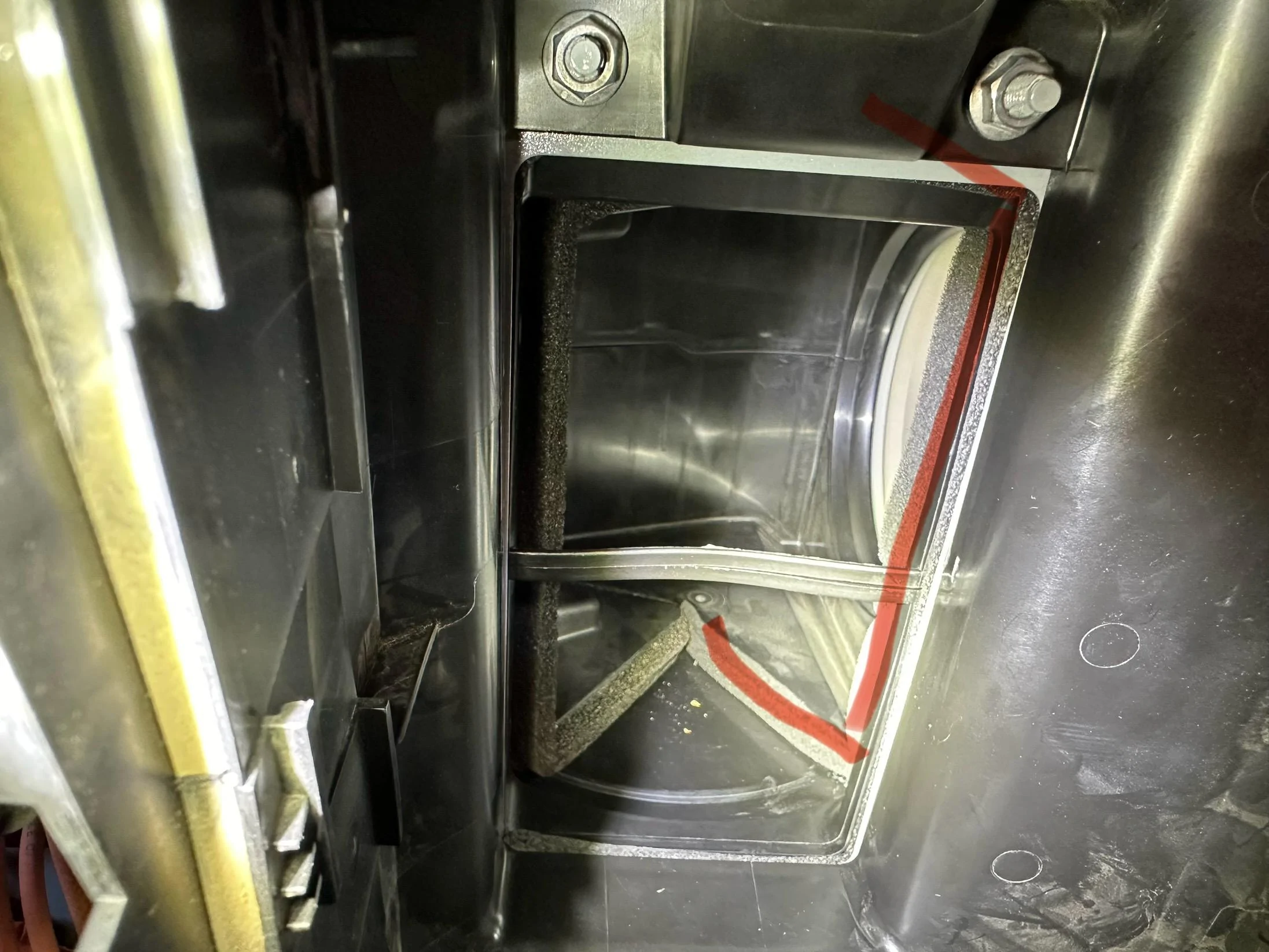 Rivian R1T R1S Possible diy “fix” for whistling noise coming from AC recirculation 1700524406760