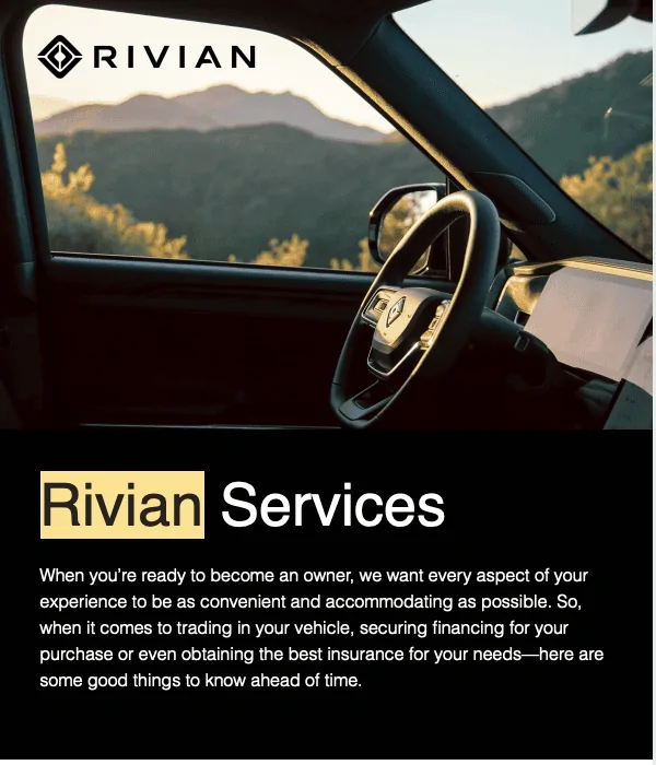 Rivian R1T R1S I'm Ready to be an R1S Owner - is this a sign of anything - July 2023 Reservation Holder Screen Shot 2023-11-21 at 11.36.47 AM