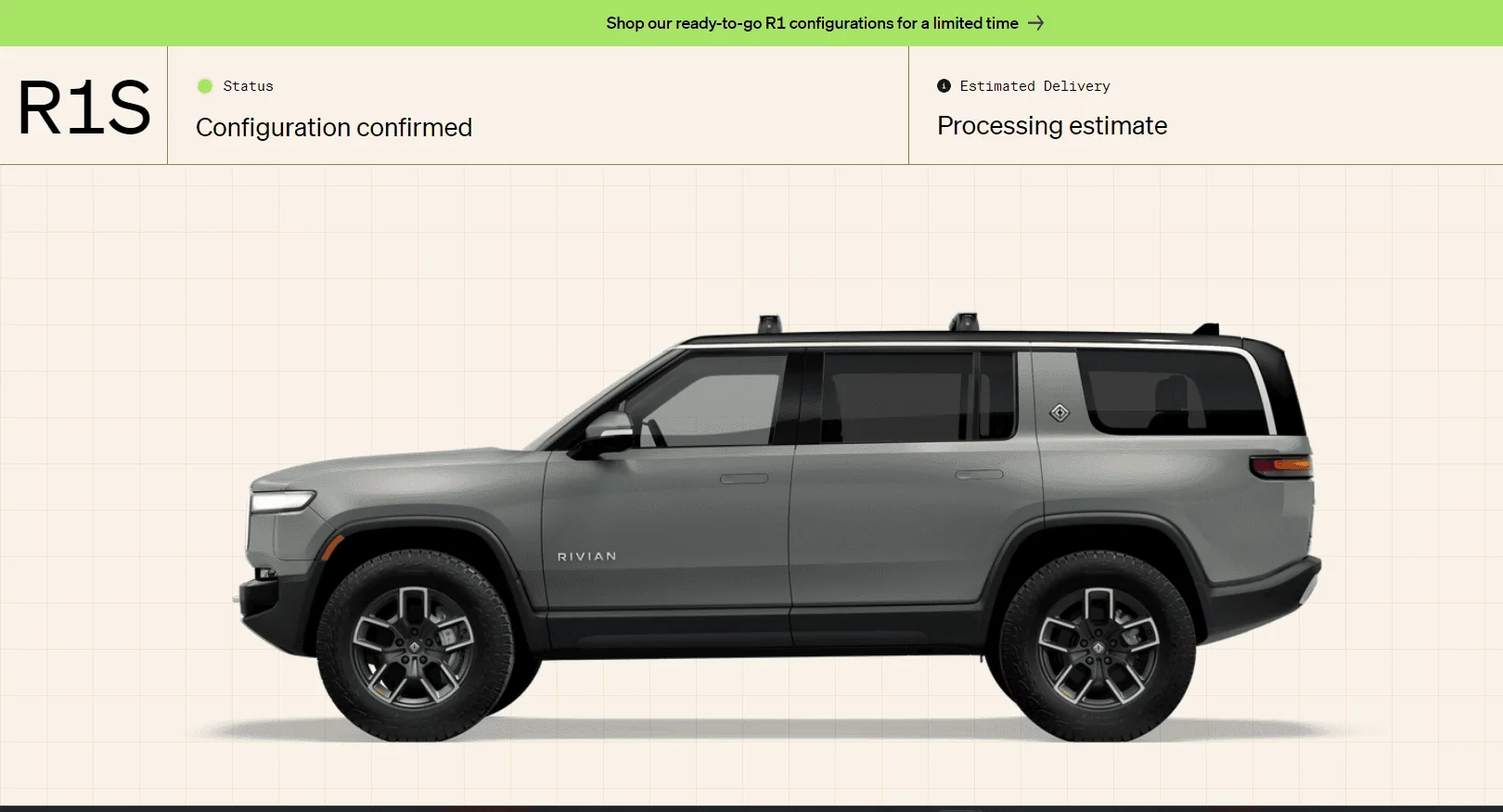 Rivian R1T R1S Changing R1S Configuration After Lock-In Screenshot 2023-11-22 000558