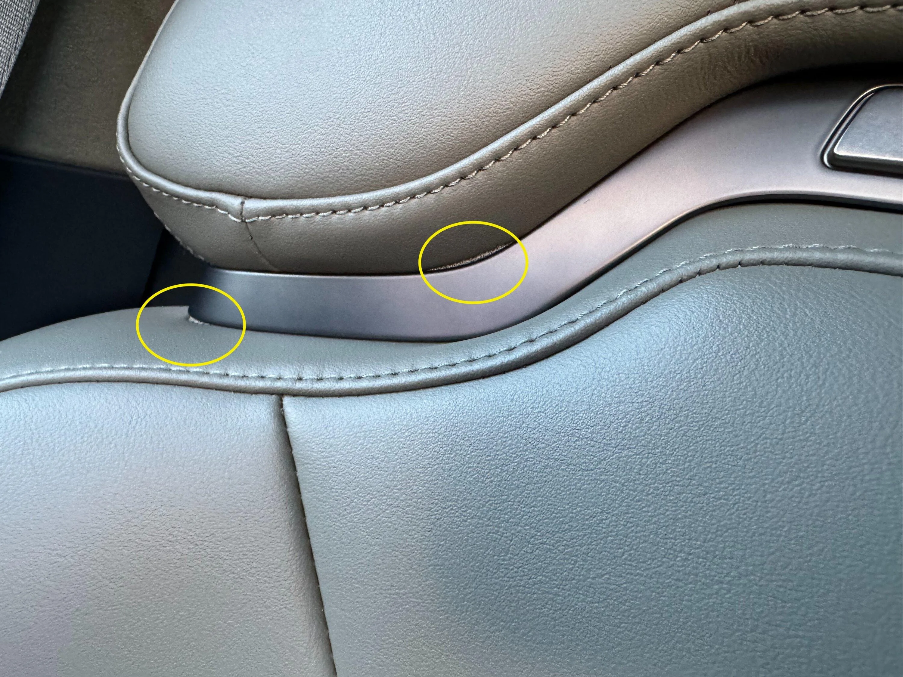 Rivian R1T R1S Seats coming apart...again IMG_0226