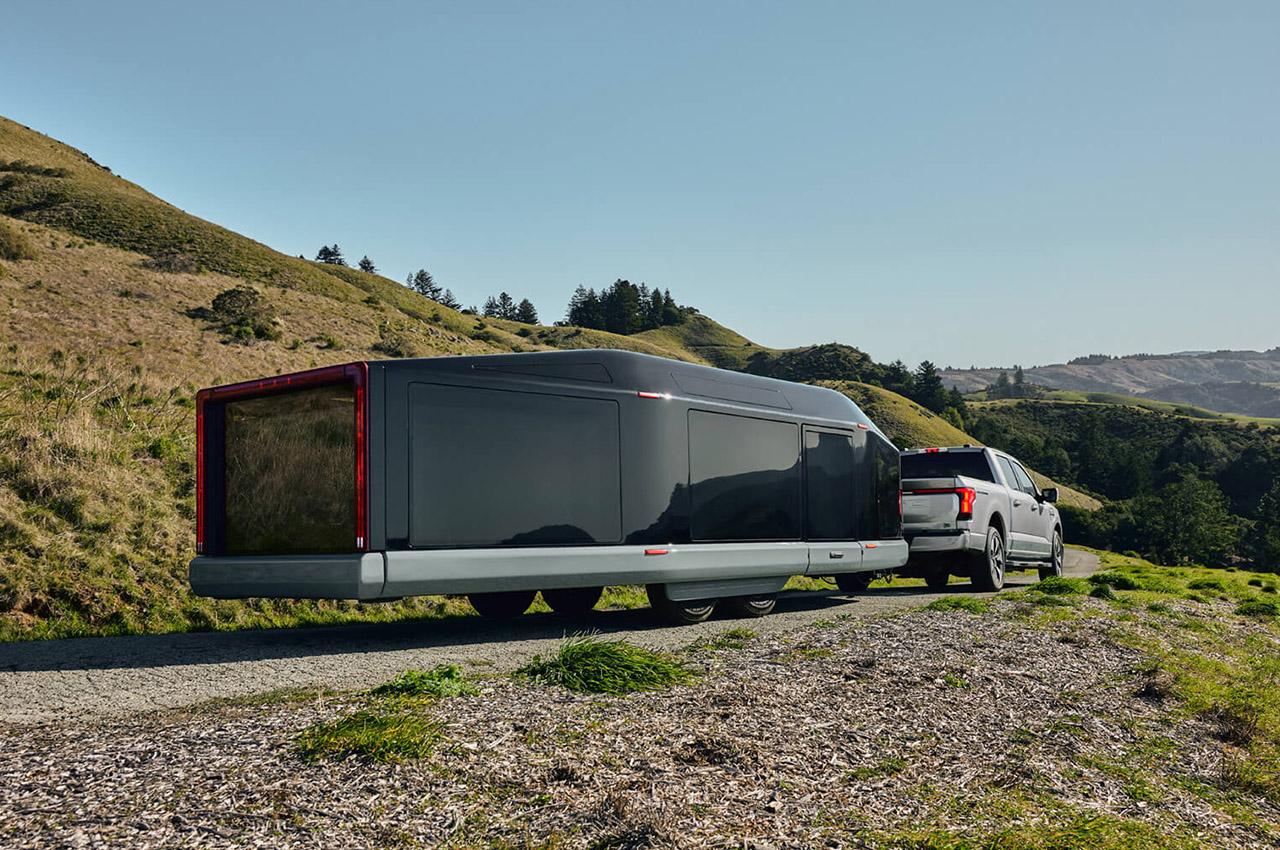 Rivian R1T R1S Cargo trailers & towing efficiency post your experience with images 1700674150922