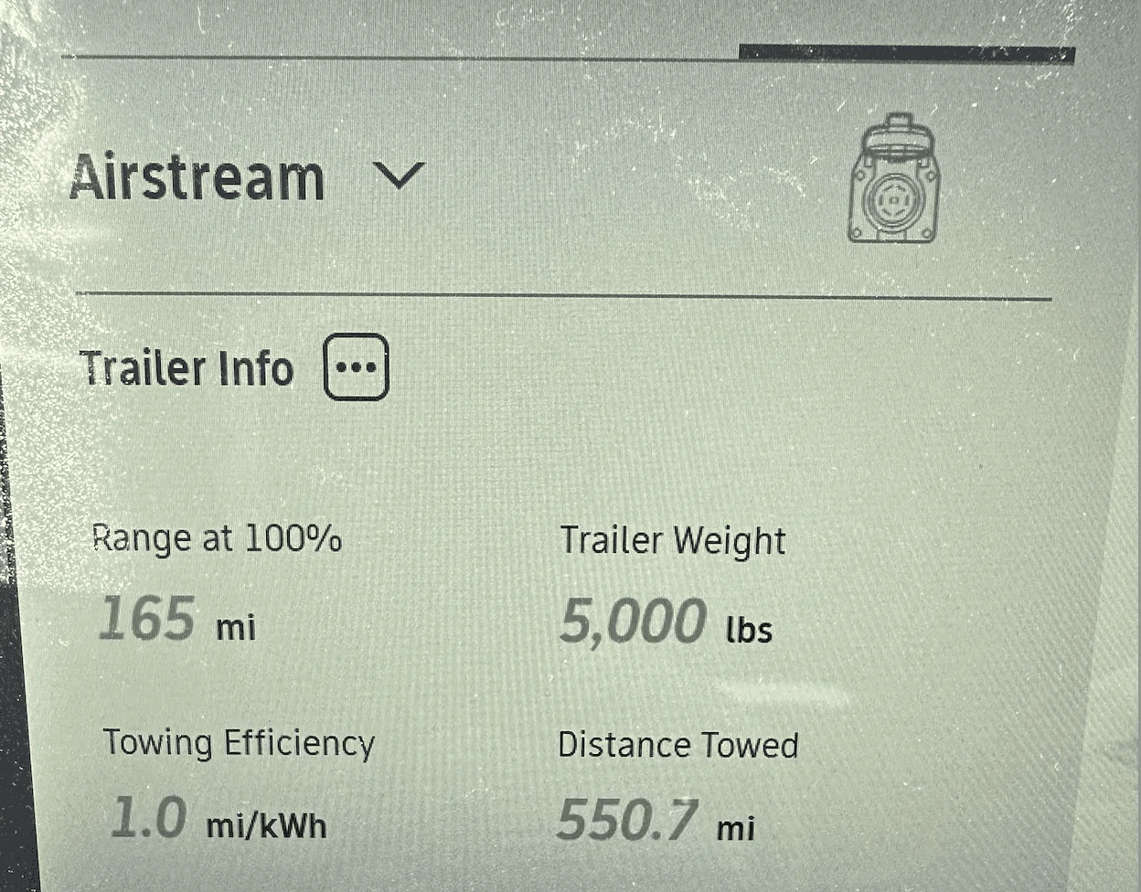 Rivian R1T R1S My initial results with new Tow Mode 1700762618673