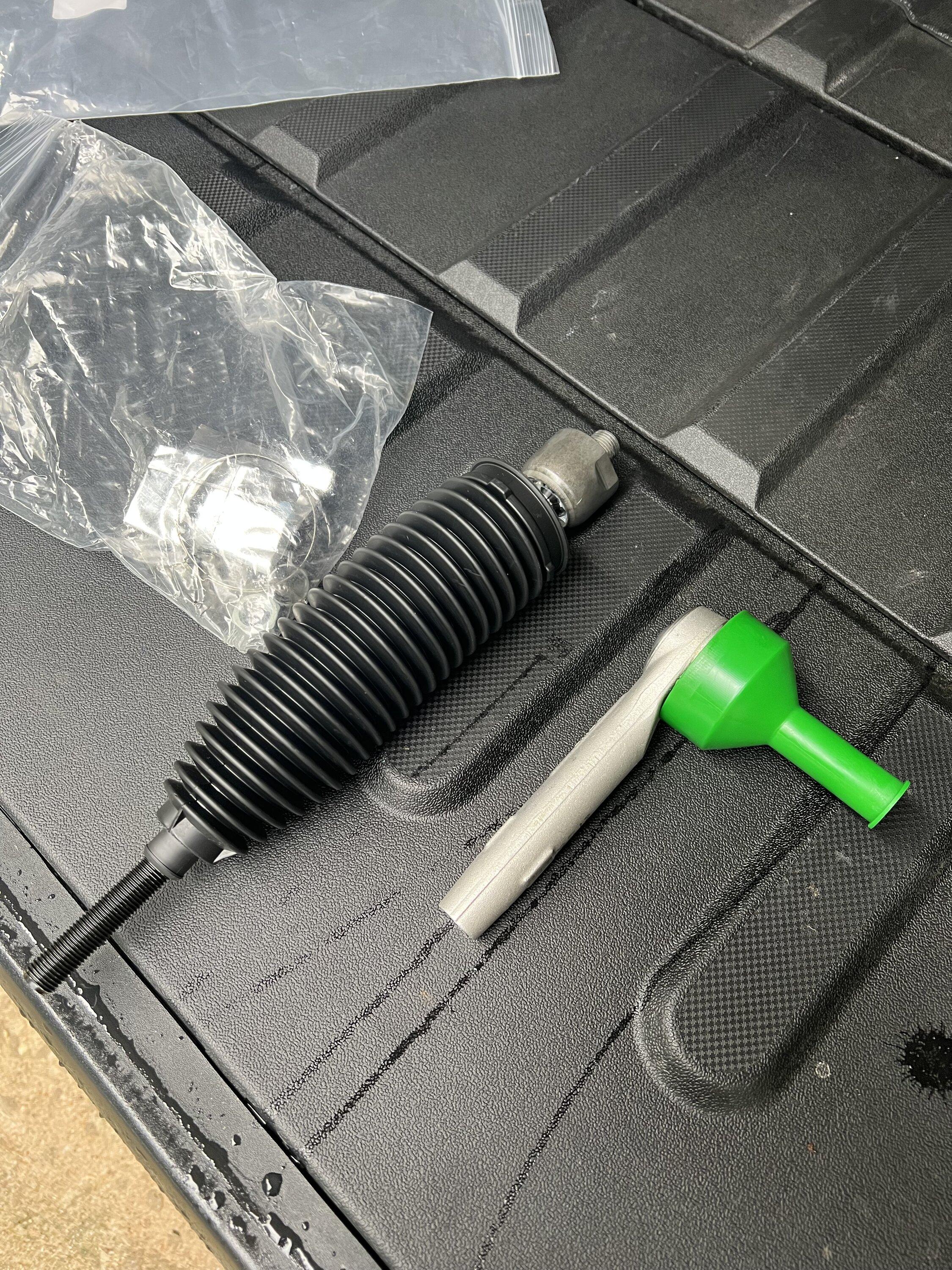 Rivian R1T R1S Rally mode, gravel lot... Bad ending (tie rod) 1700860826586