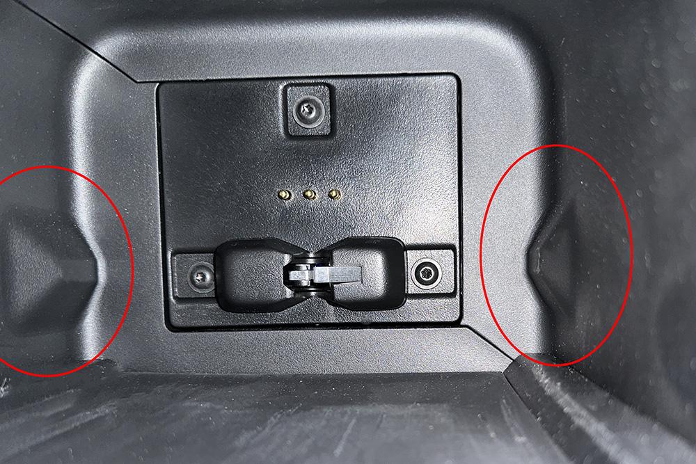 Rivian R1T R1S My 3D printed OEM-looking Camp Speaker Drawer 20231125_210619009_iOS