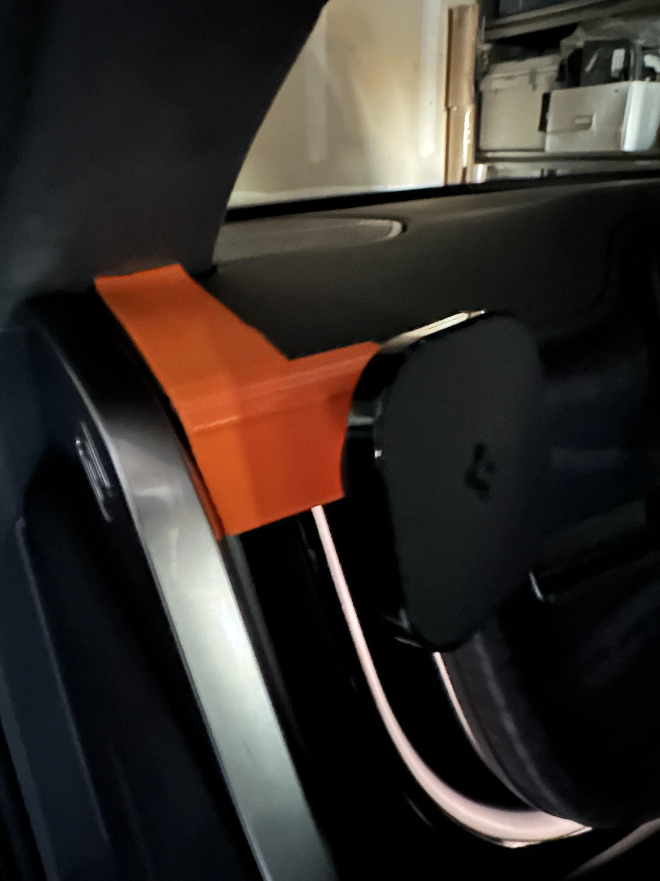 Rivian R1T R1S Mounting a cell phone.  Has anyone done it? IMG_0973