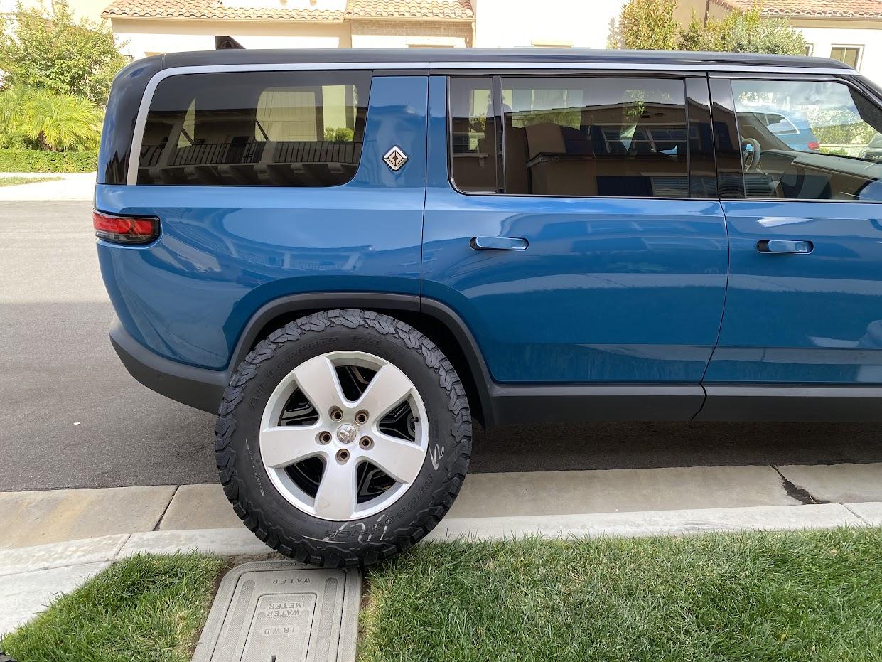 Rivian R1T R1S Affordable Winter Wheels Setup: Ram 2363 B333F577-4465-4D85-A8EA-C95F44EC1E93