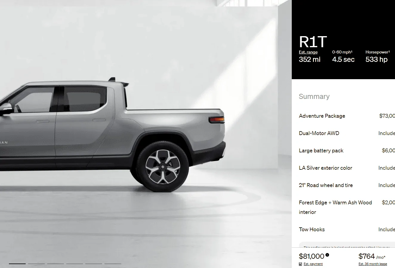 Rivian R1T R1S Rivian R1T Leasing Now Available 1701113621659