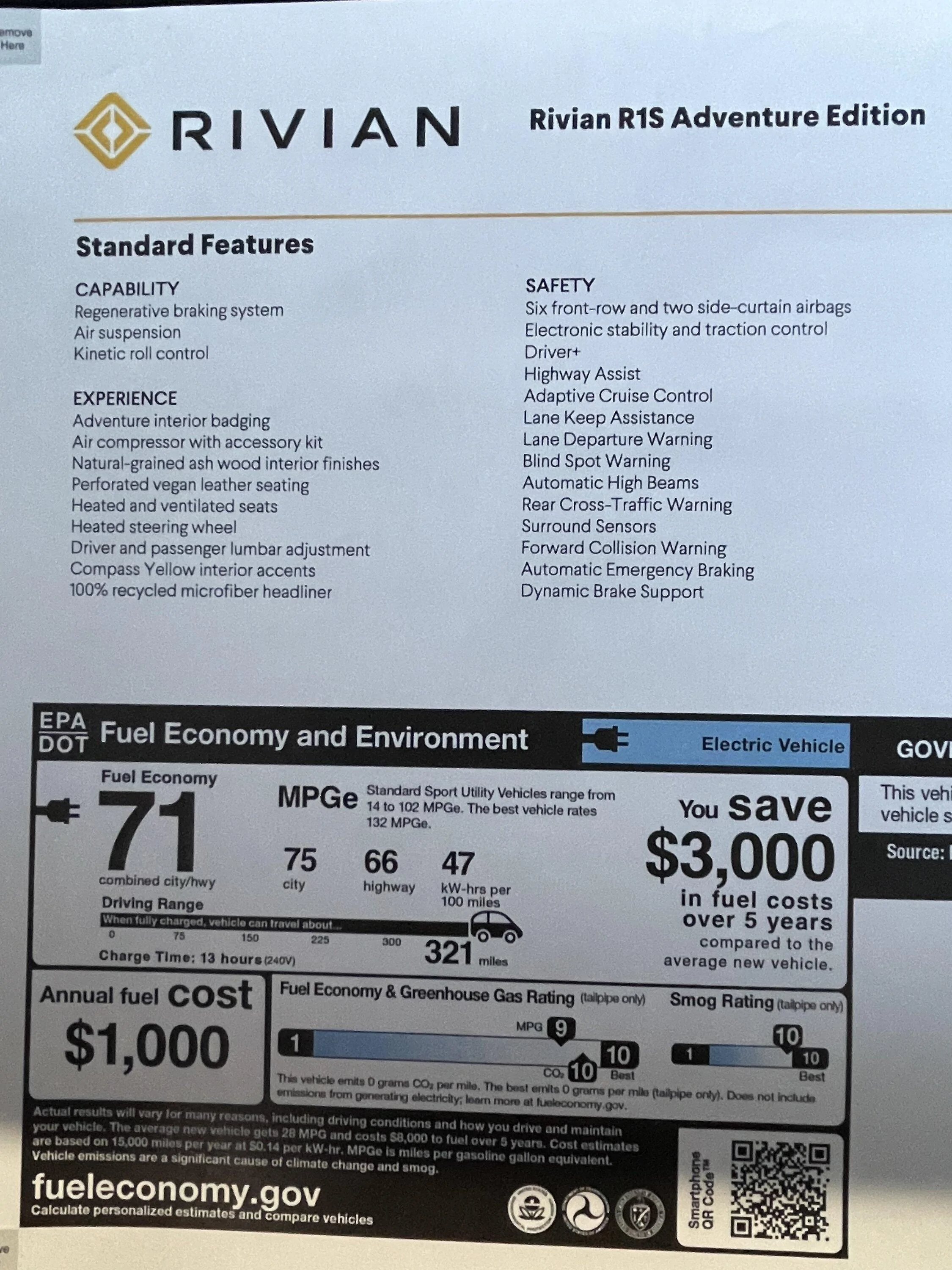 Rivian R1T R1S Buy a used quad or wait for dual reservation IMG_0558