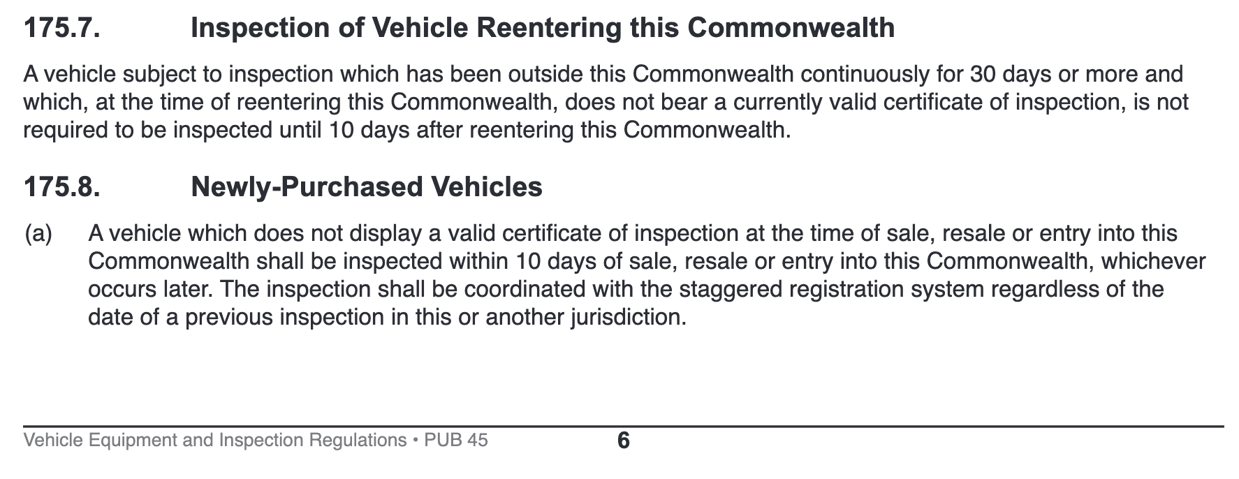 Rivian R1T R1S PA Inspection Question 1701184392794